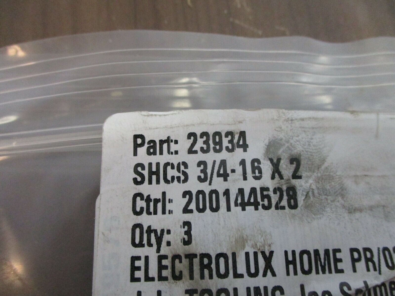 Misc. Brand Hex Socket Cap Screw 23934 Size: 5/8" Length 2" Black Oxide *No Box*