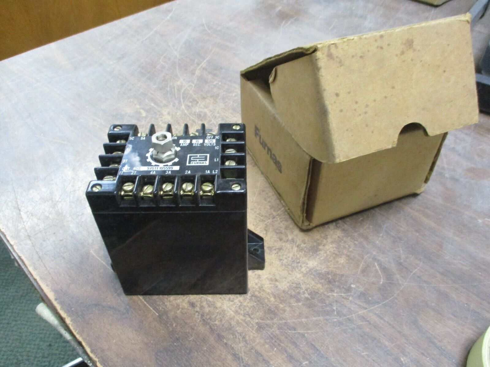 Furnas Time Delay Relay 970TE105599 120V 60Hz New Surplus