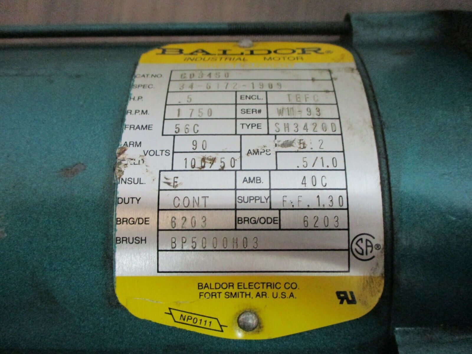 PulsaFeeder CHEMmander Hydraulic Pump w/ DC Motor HDA-J6-BT1S1-XXX 19.31GPH Used