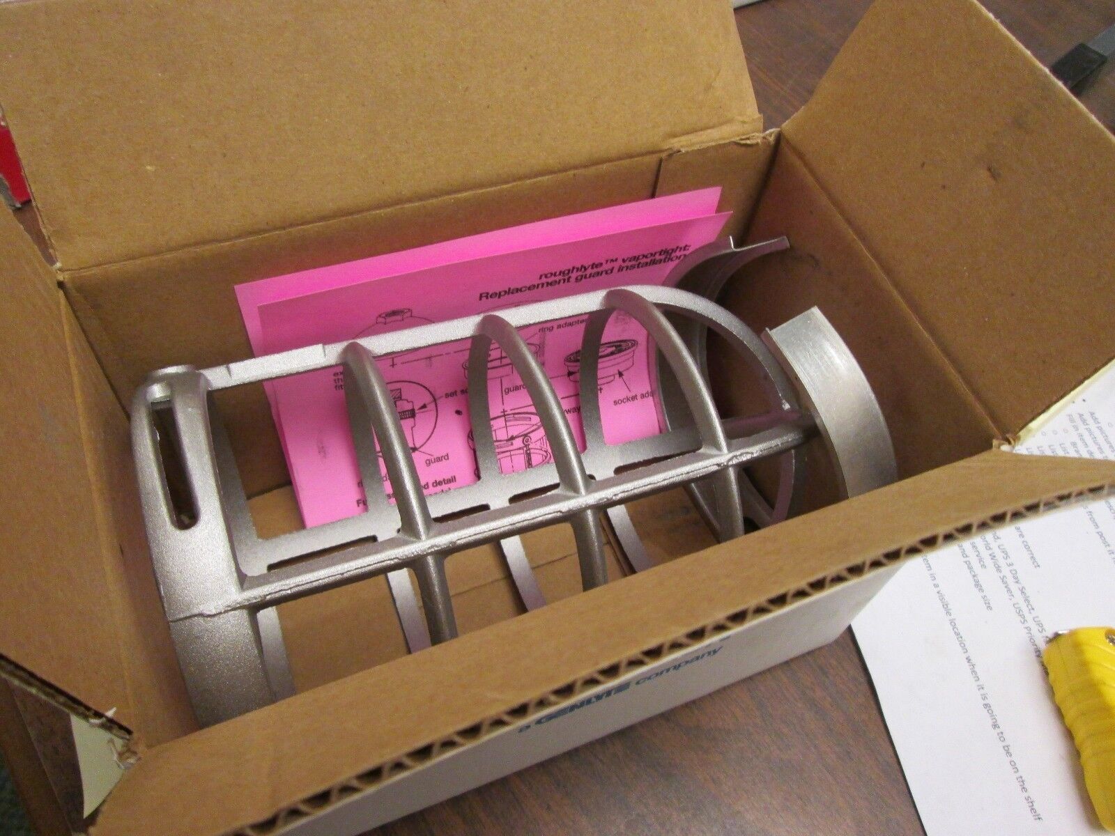 Genlyte Thomas Cast Guard V131 100W New Surplus