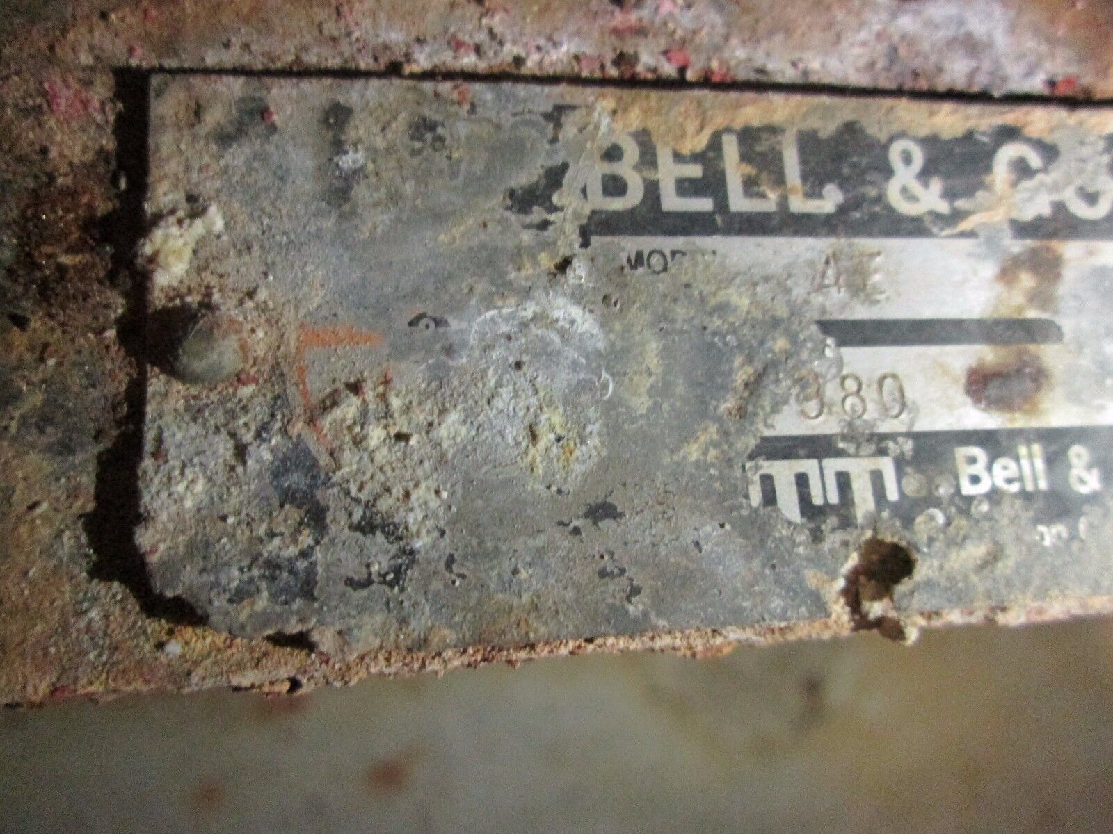 Bell & Gossett Motor & Pump 4E 10.375 BF, 20HP, 380GPM, Head 100FT Used