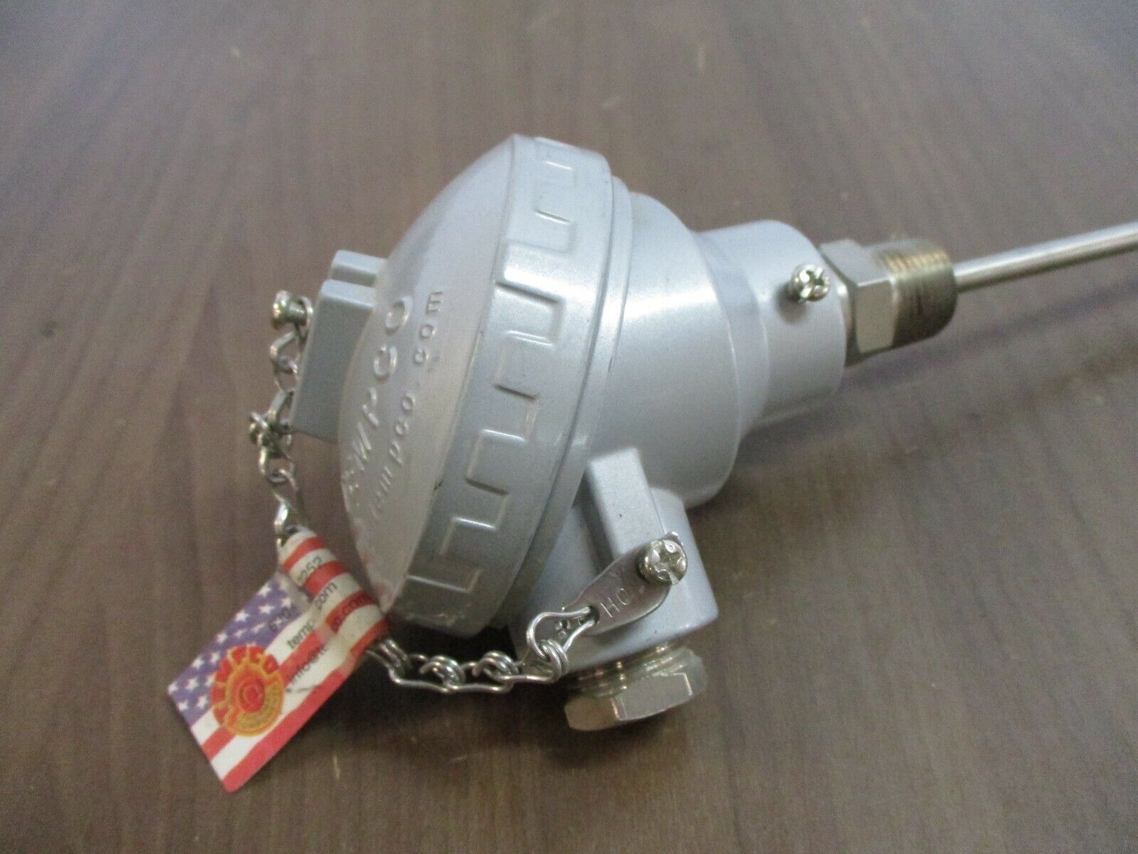 Tempco RTD Assembly RTD00703 5FYH9 C14 17 Immersion: 12" Used