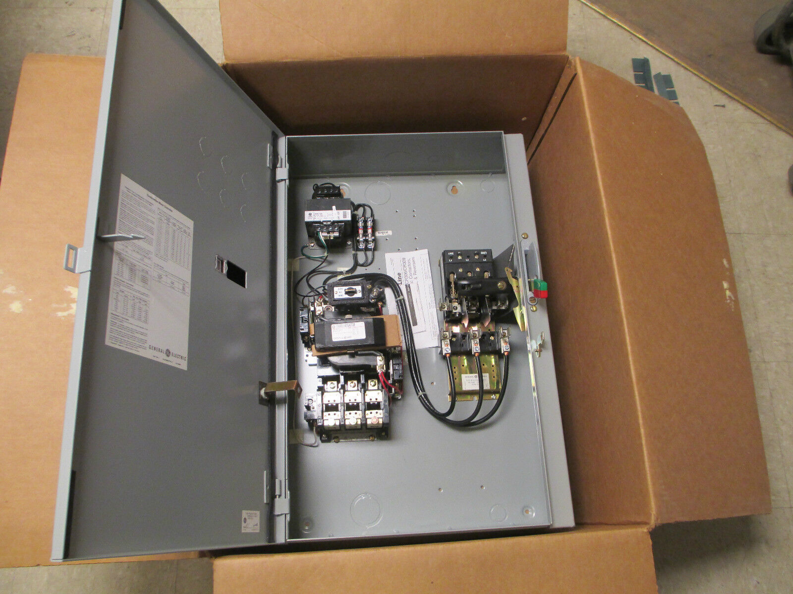 GE Combination, Size 3 Fusible, 3P 3 Overloads New in Box!!!