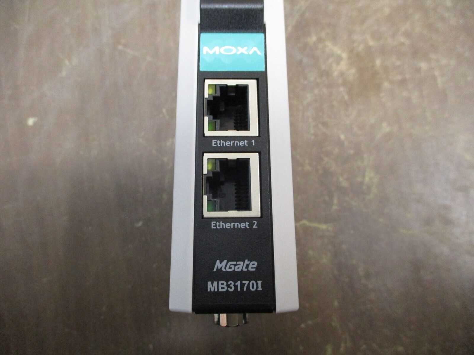 Moxa Advanced Modbus Gateway MGate MB3170I Rev. 2.3.1 1-Port 12-48VDC 555mA Used