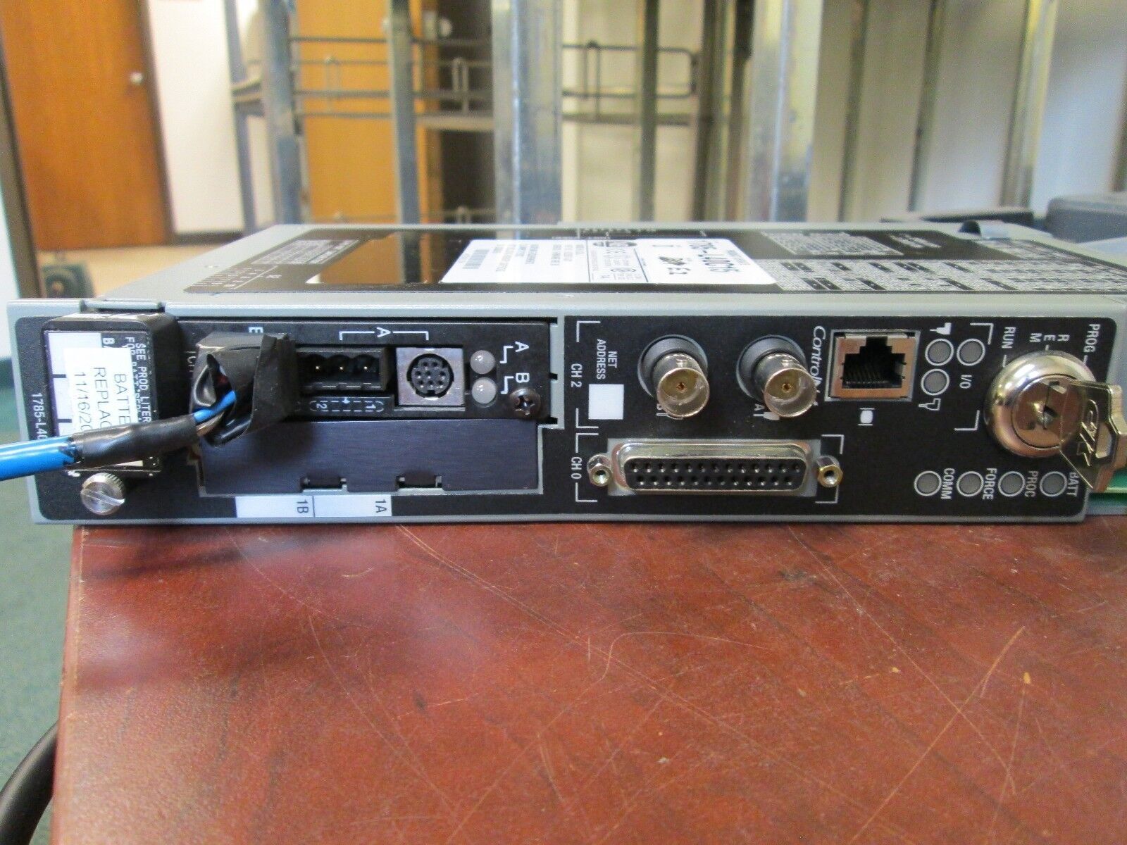 Allen-Bradley Controlnet Processor Module 1785-L40C15 Series D Firmware Rev: E.2