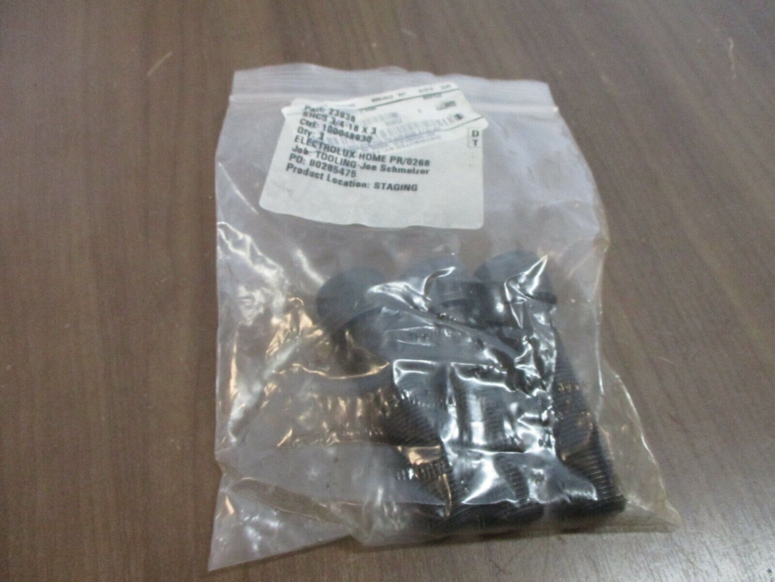 Misc. Brand Hex Socket Cap Screw 23938 Size: 5/8" Length 3" Black Oxide *No Box*