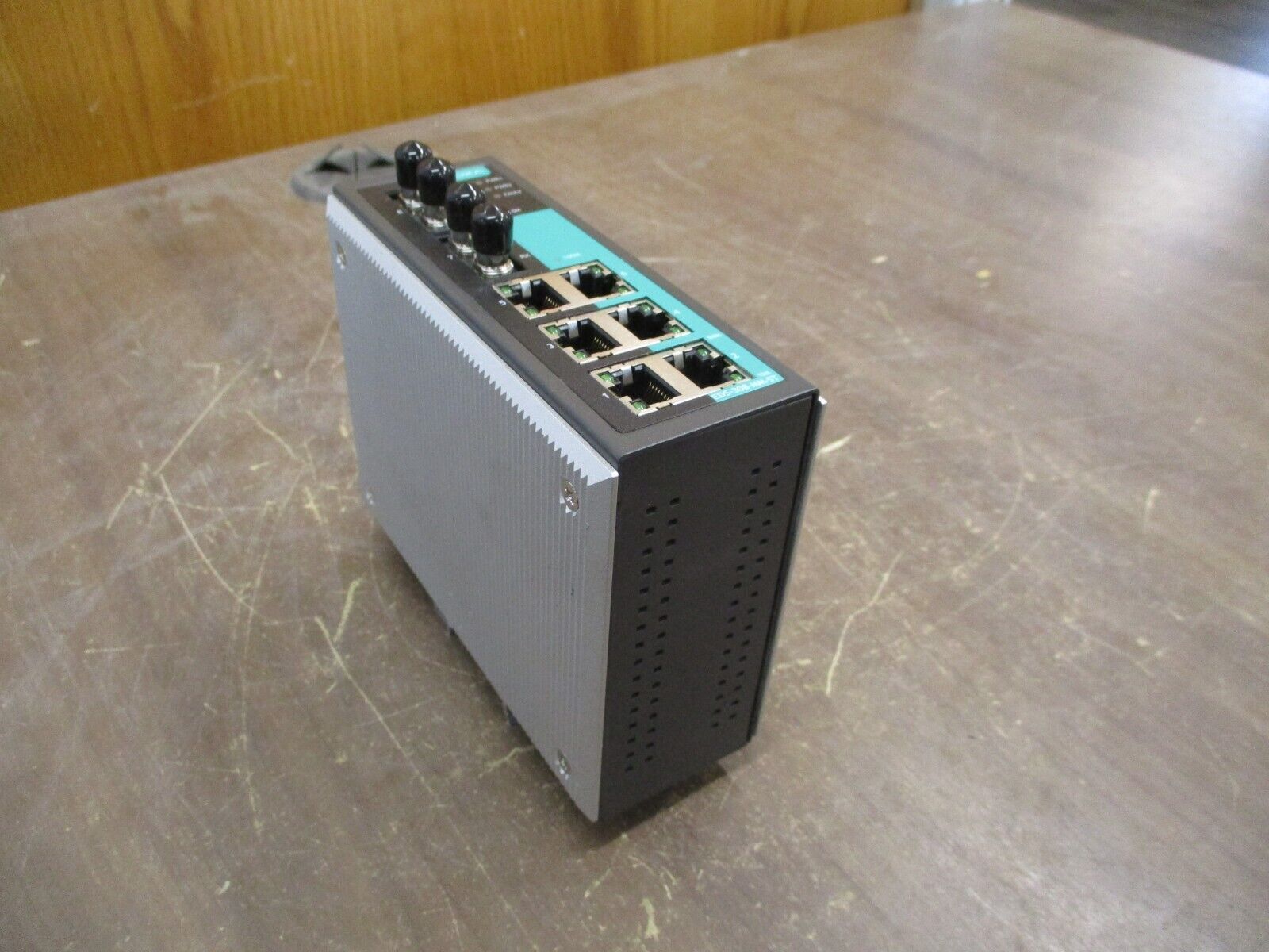 Moxa Industrial Unmanaged Ethernet Switch EDS-308-MM-ST 8-Port Used
