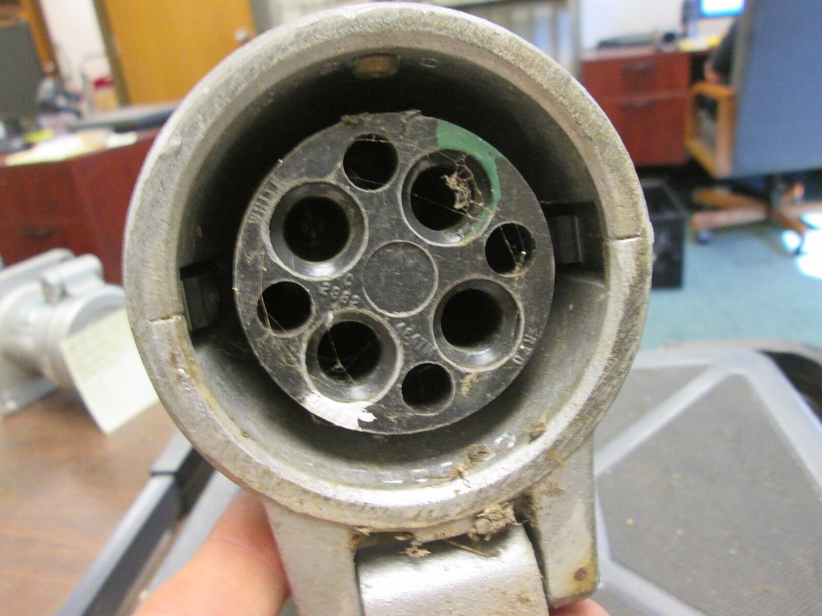 Killark Receptacle w/ Base WRWJL-1004 100A 600V 4W 4P 3Ph Used