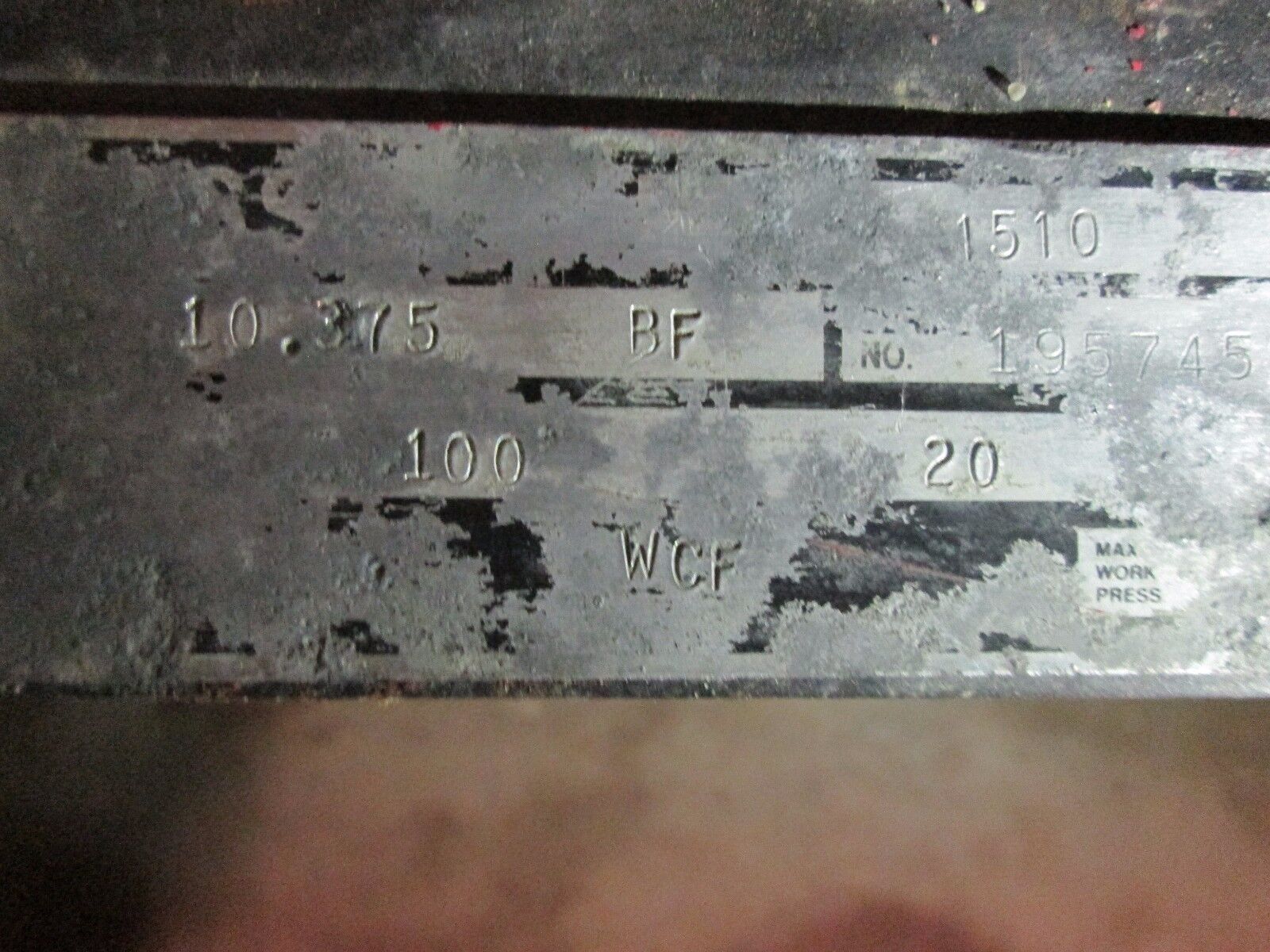 Bell & Gossett Motor & Pump 4E 10.375 BF, 20HP, 380GPM Head 100FT Used