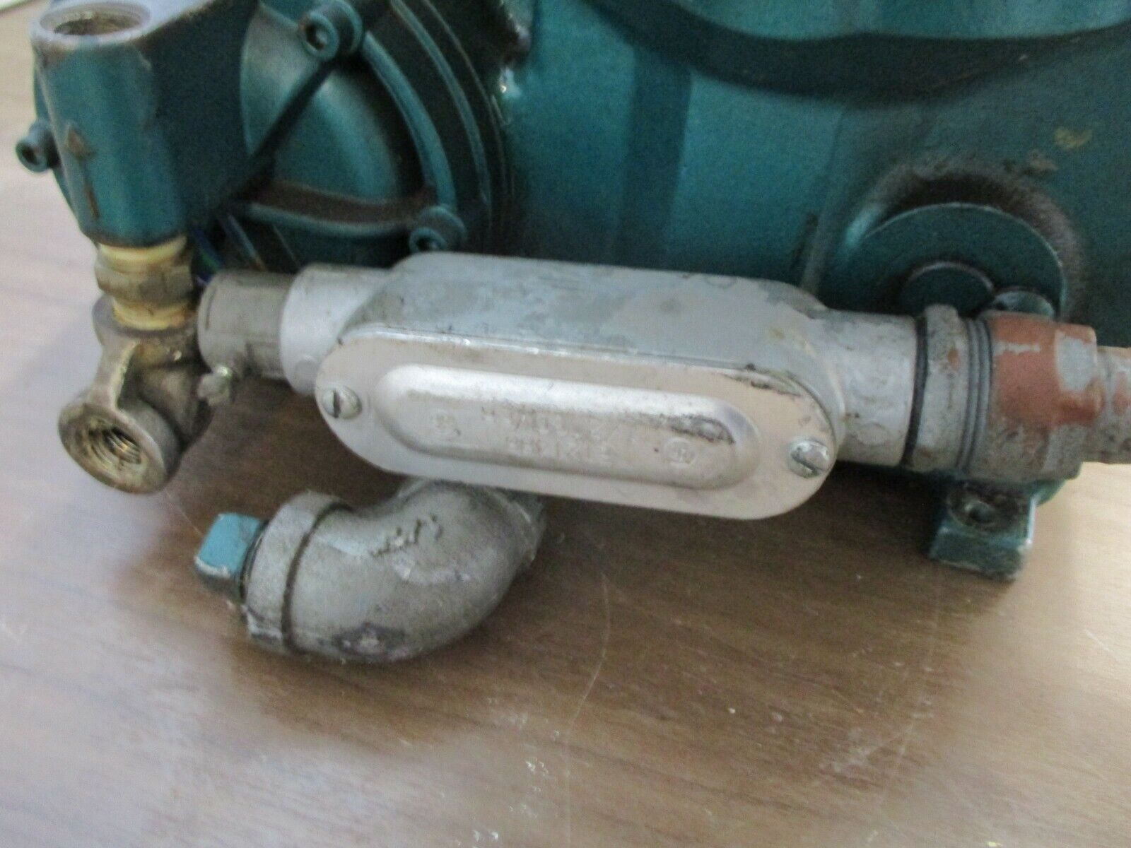 Hydroflo Cheminjector Chemical Metering Pump CJ4T11312-04014 22GPH 100 PSIG Used