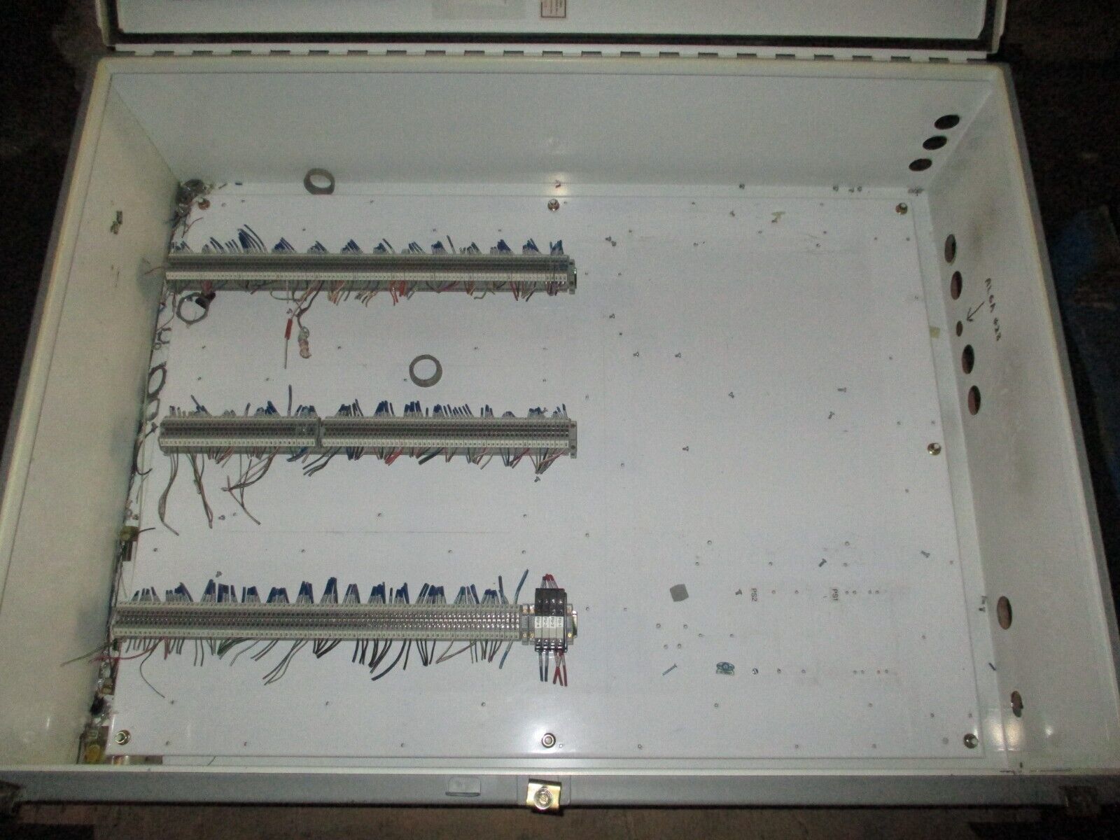 Hoffman Type 12, 13 Enclosure A-483612LP Size: 46" x 36" x 12" Used