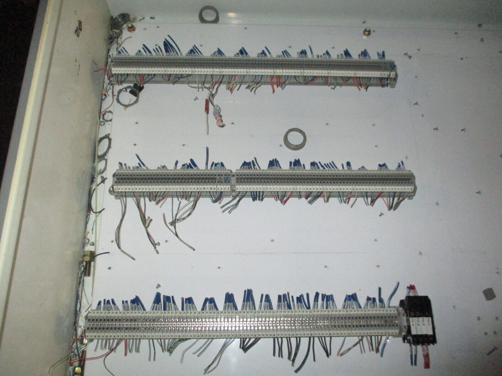 Hoffman Type 12, 13 Enclosure A-483612LP Size: 46" x 36" x 12" Used