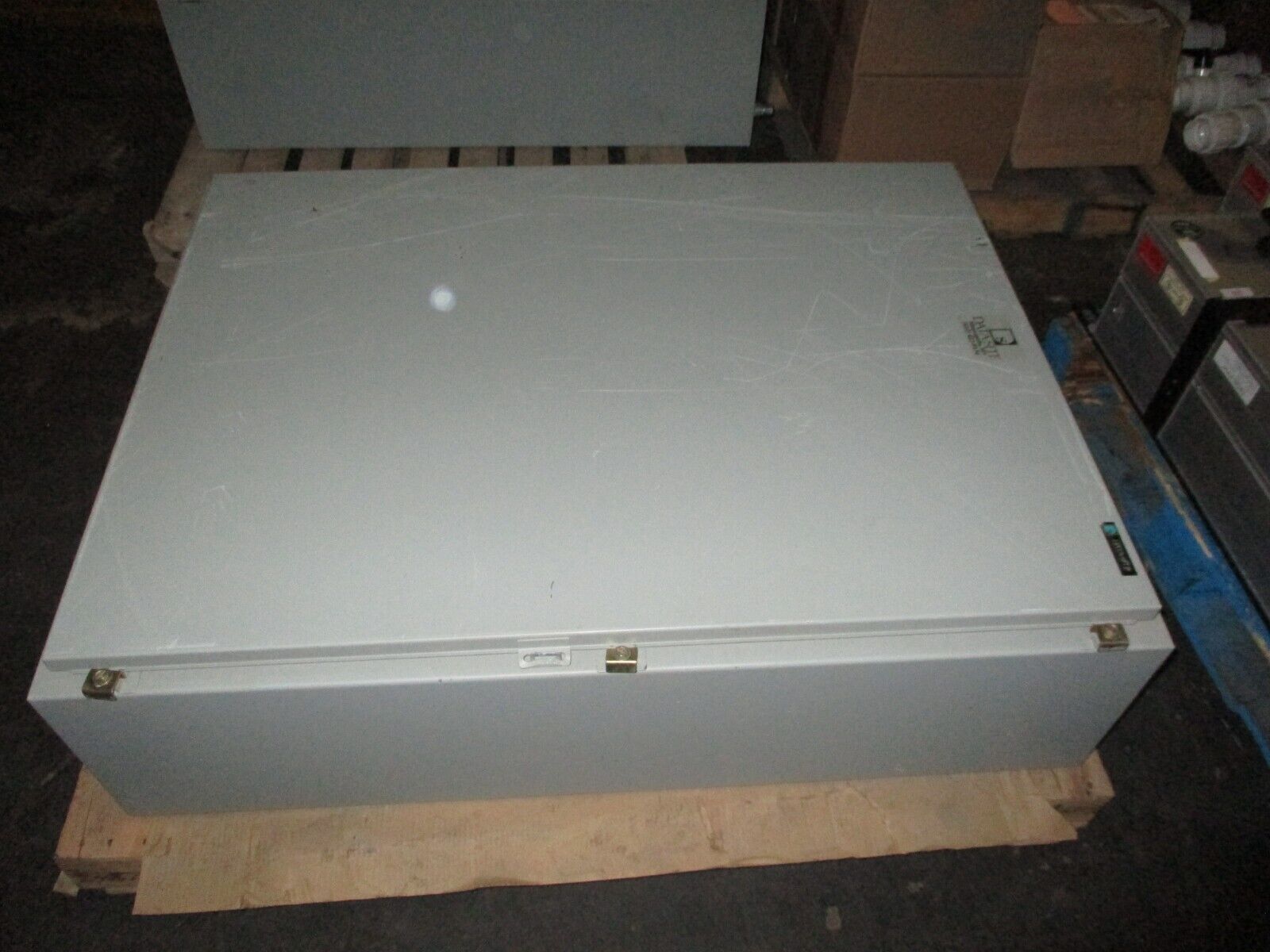 Hoffman Type 12, 13 Enclosure A-483612LP Size: 46" x 36" x 12" Used