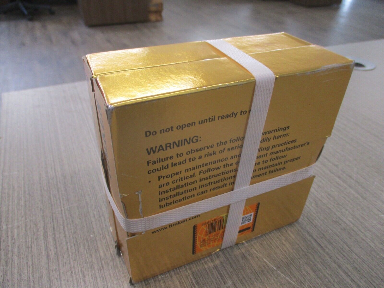 Timken Spindle & Angular Contact Bearing 3MM214WI DUM 2 Components New Surplus