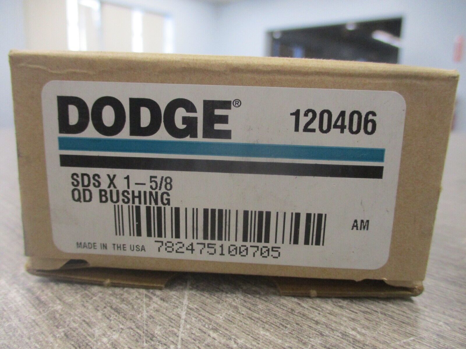 Dodge QD Bushing 120406 SDS x 1-5/8 New Surplus