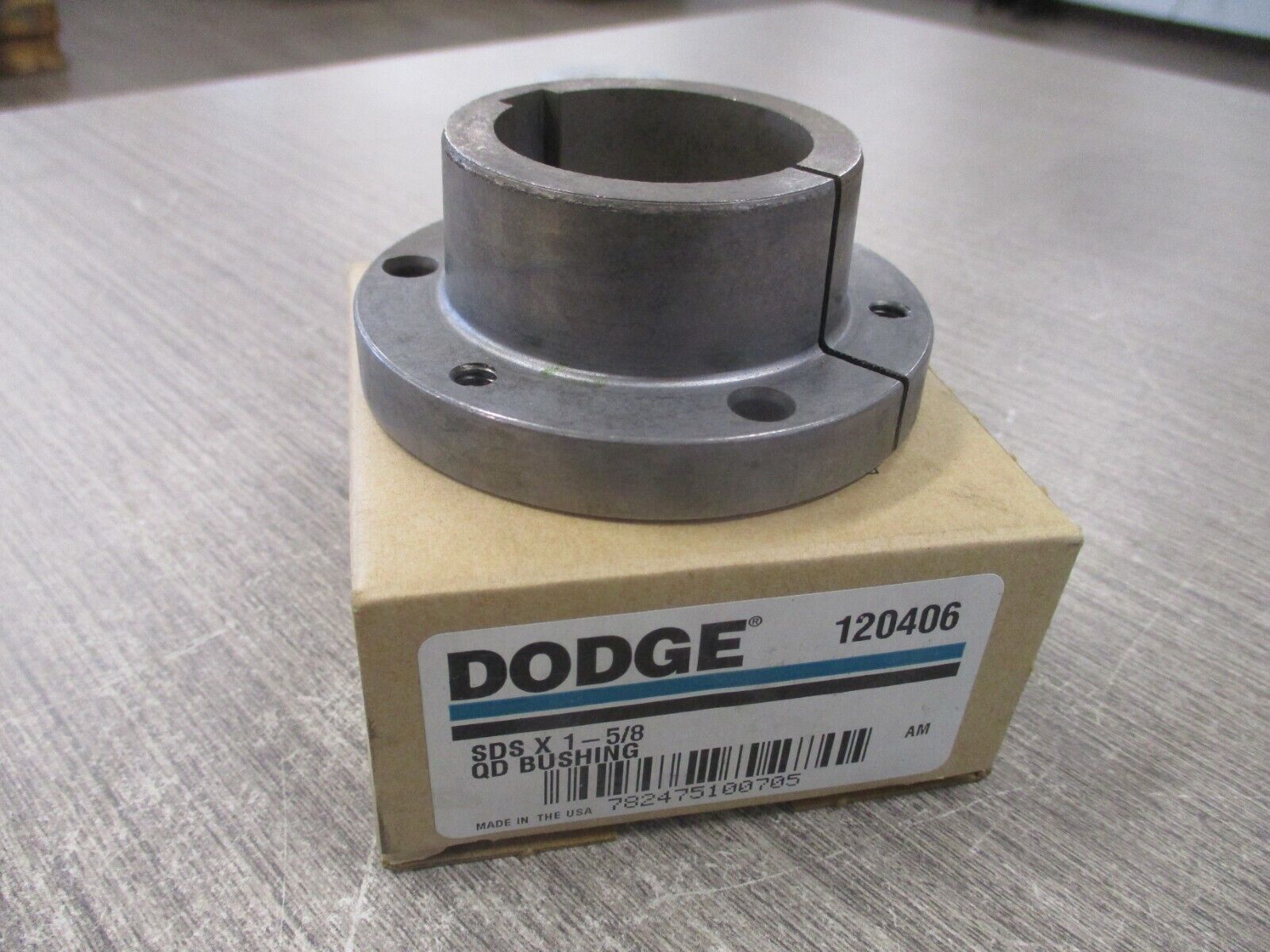 Dodge QD Bushing 120406 SDS x 1-5/8 New Surplus