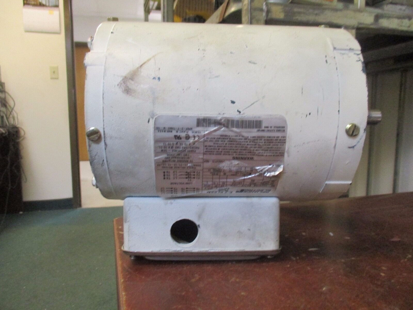 Reliance A-C Motor P56X4715M .50HP 1725RPM 208-230/460V 1.5-1.5/.75A Used
