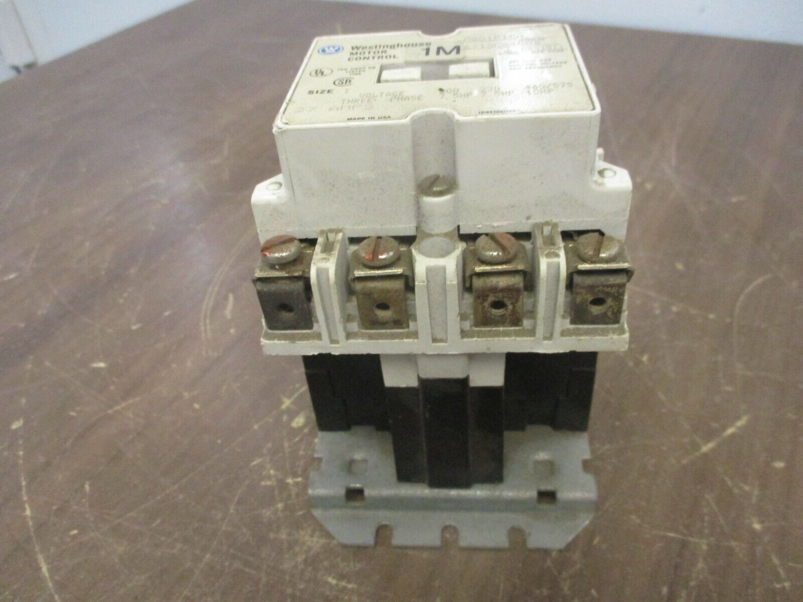 Westinghouse Size 1 Contactor A201K1CA 120V Coil 27A Used