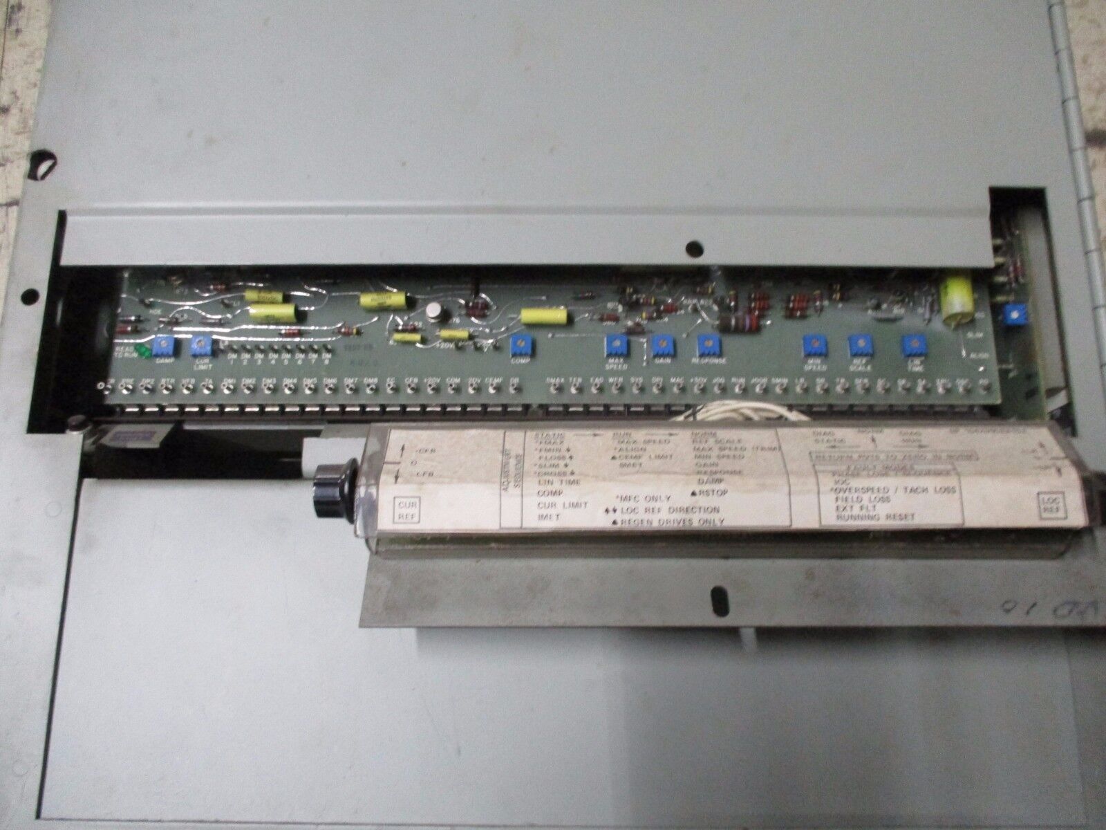 GE DC Drive 6V30F3282 30HP Used