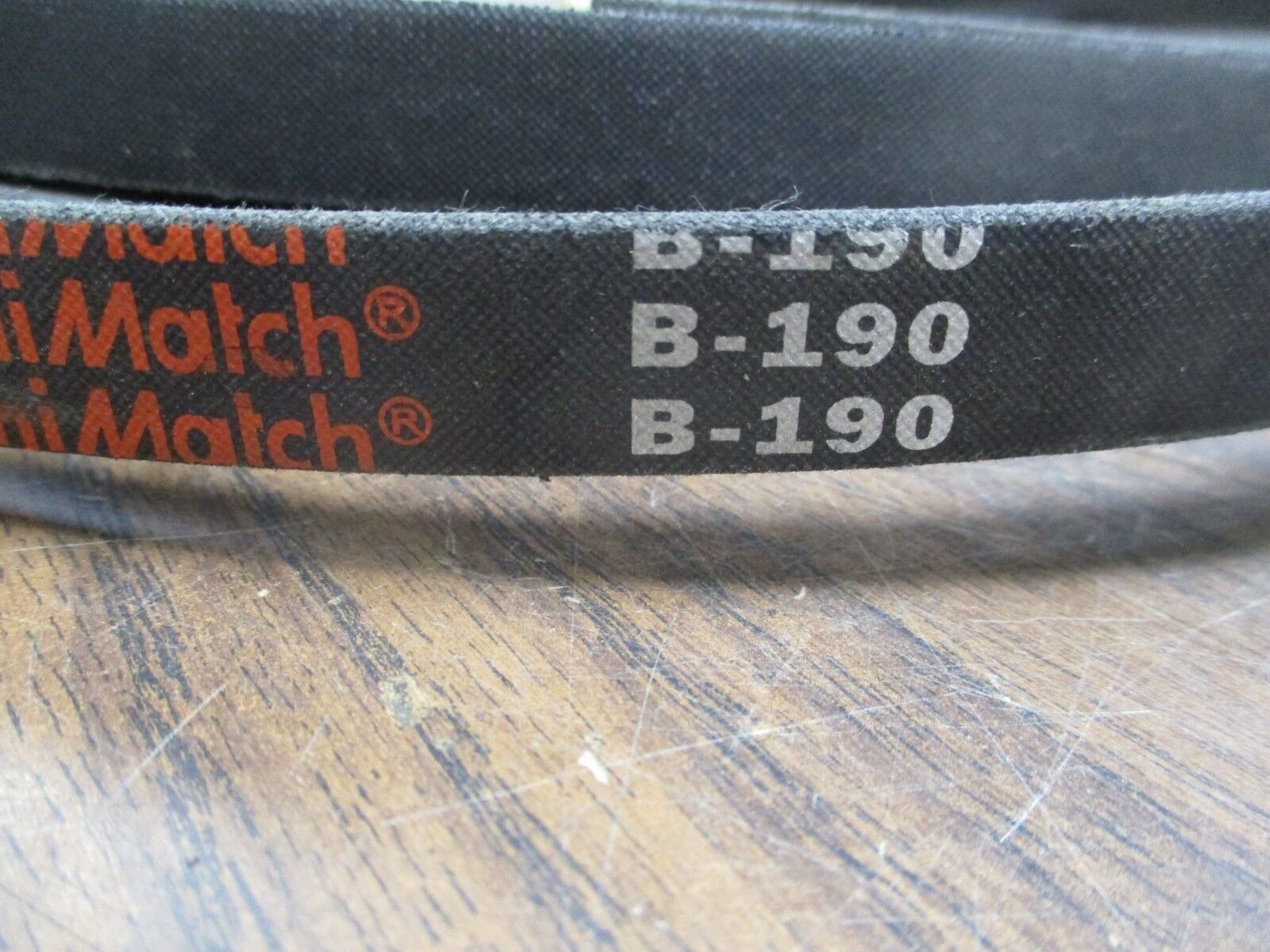 Jason Unimatch Industrial Grade V-Belt B-190 New Surplus