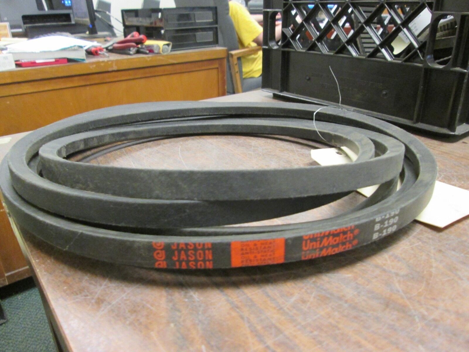 Jason Unimatch Industrial Grade V-Belt B-190 New Surplus