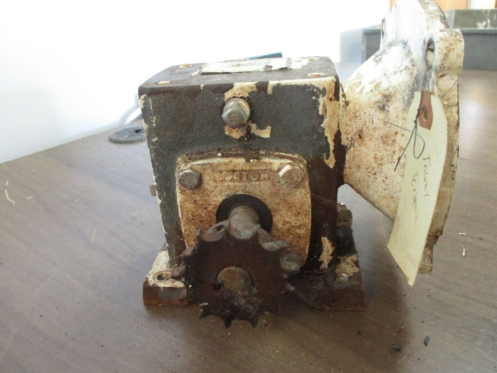 Boston Gear Reducer BKCF713B-50KP-B5-GS1 Ratio 50:1 Used
