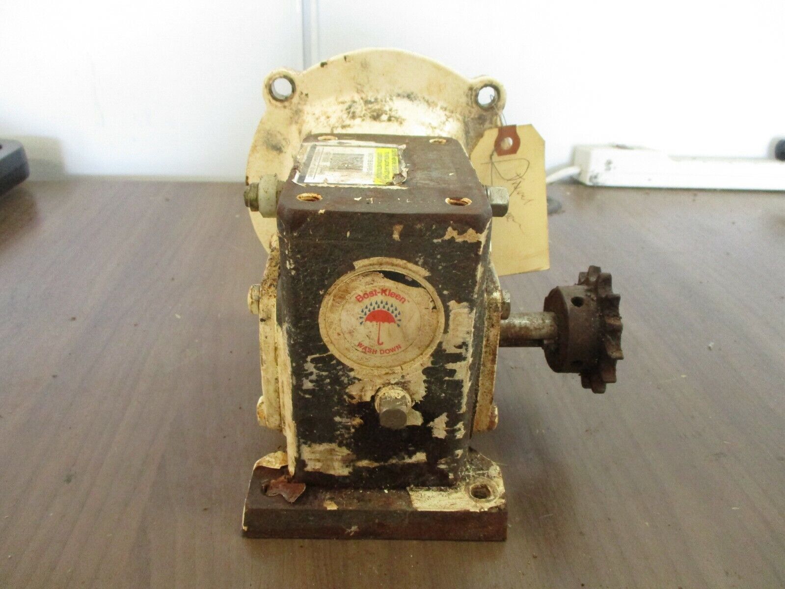 Boston Gear Reducer BKCF713B-50KP-B5-GS1 Ratio 50:1 Used