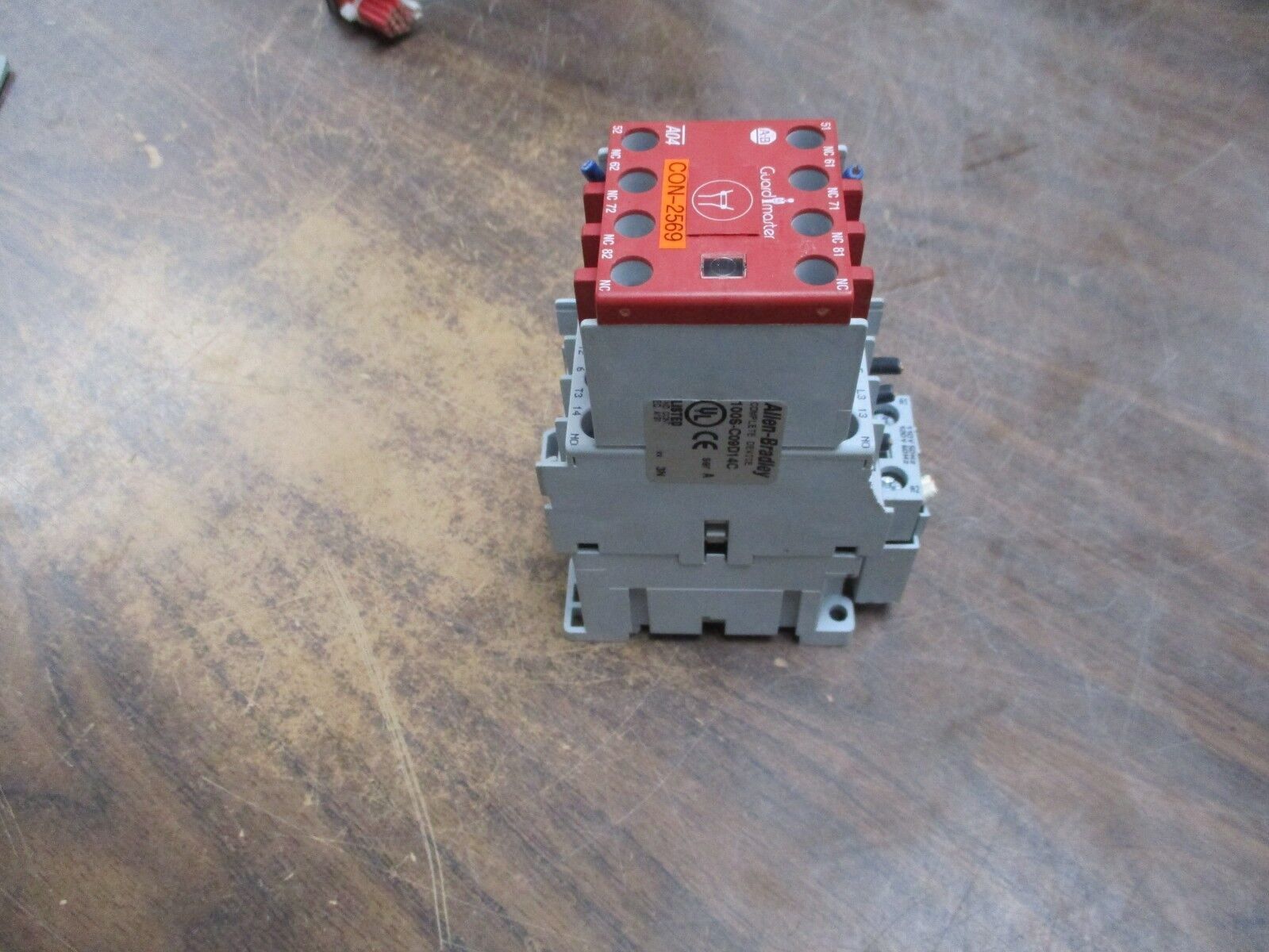 Allen-Bradley Safety Contactor 100S-C09D14C 120V Coil 25A 600V, Used