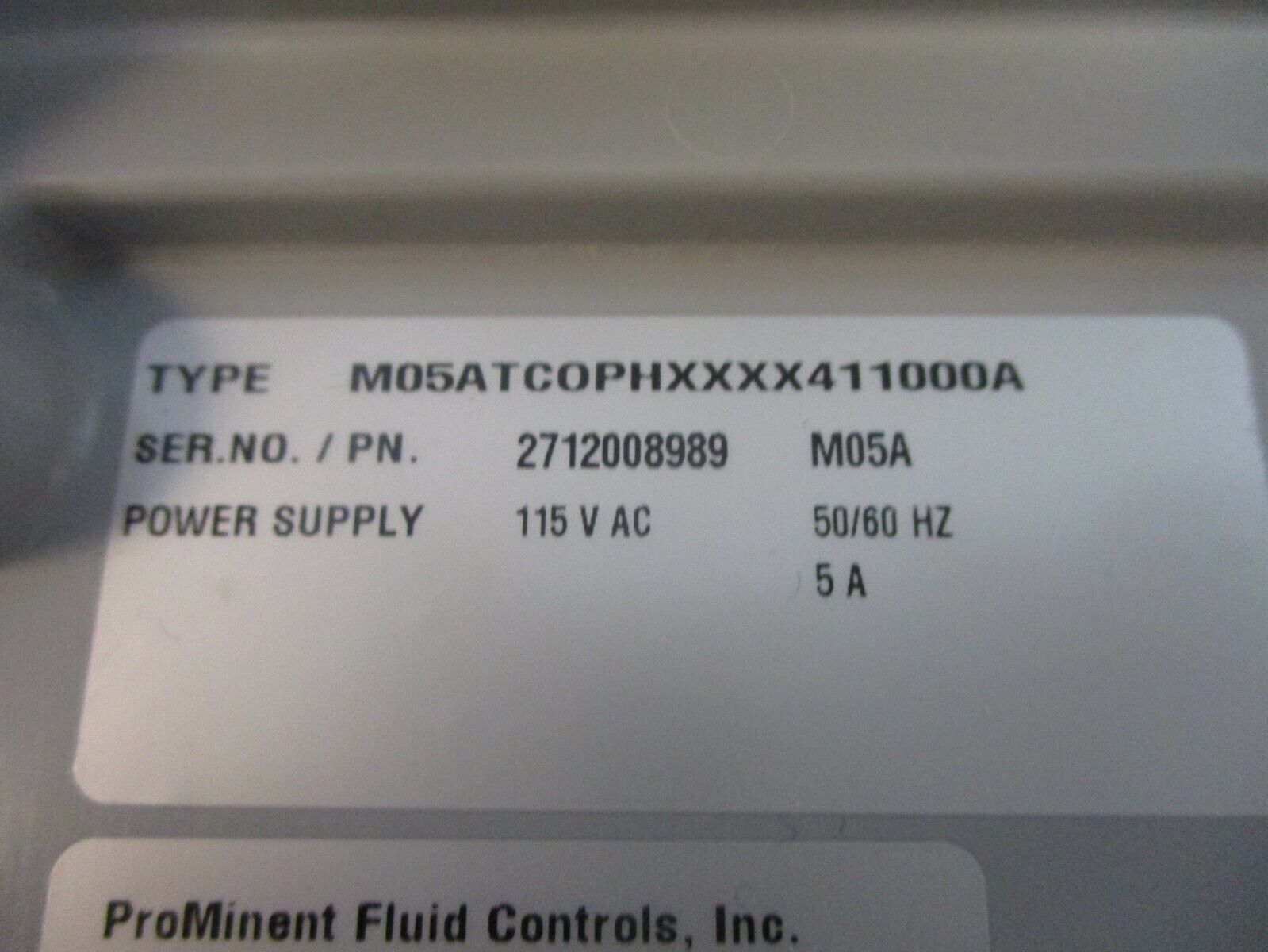 Aquatrac Multiflex Controller M05ATCOPHXXXX411000A 115V 50/60Hz 5A Used
