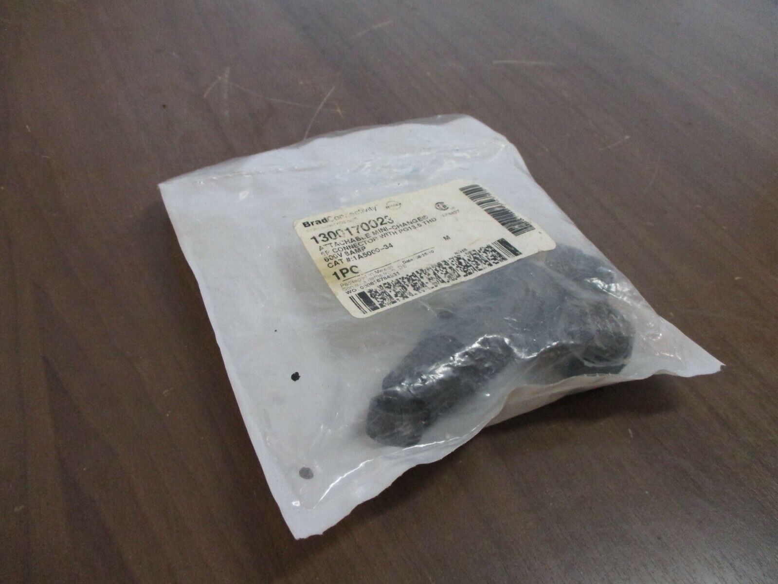 Woodhead Mini Change Attachable Connector 1A5000-34 8A 600V New Surplus