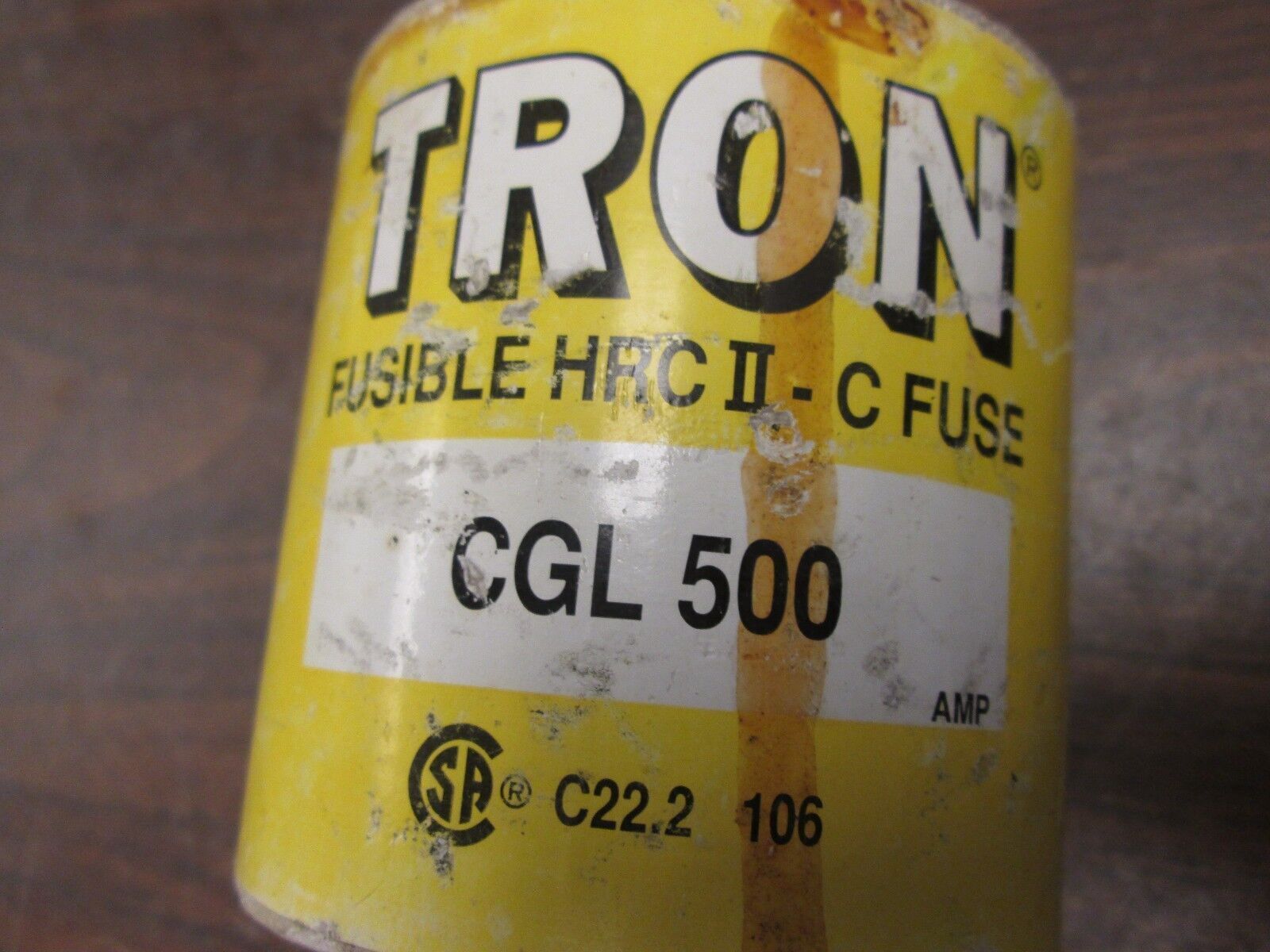 Bussmann HRC II-C Fuse CGL 500 500A 600V Used