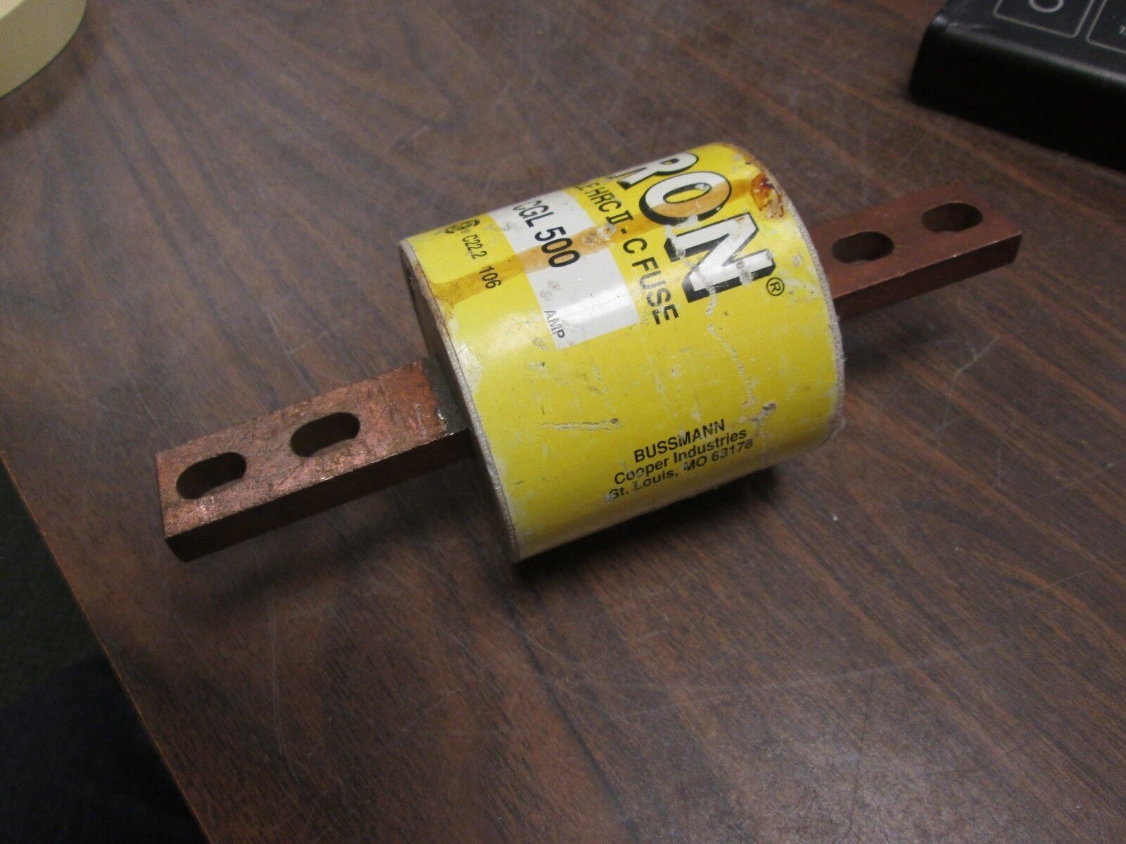 Bussmann HRC II-C Fuse CGL 500 500A 600V Used