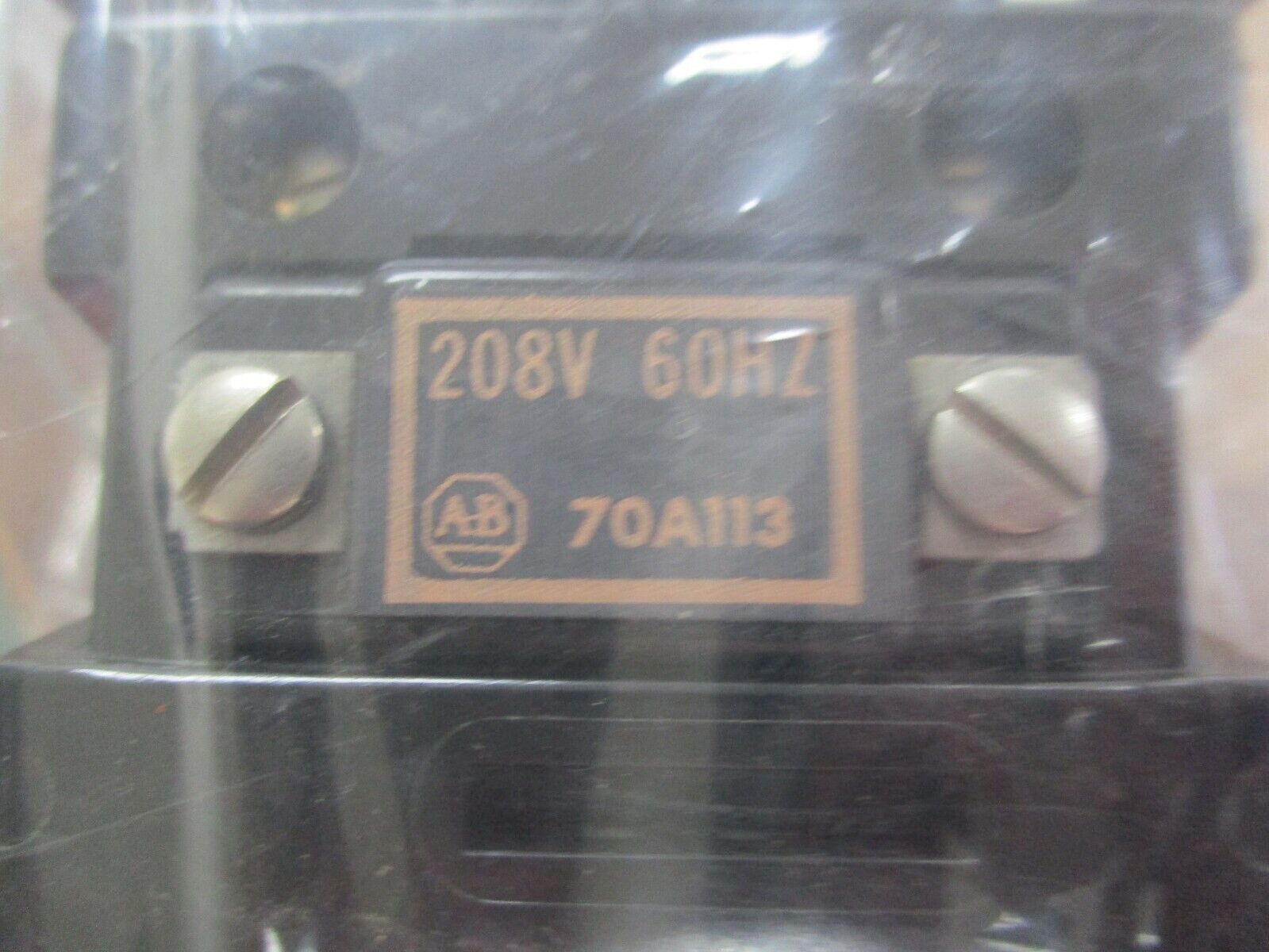 Allen-Bradley Size 0 Contactor 702-A0H93 Ser. K 208V Coil 18A 3P New Surplus