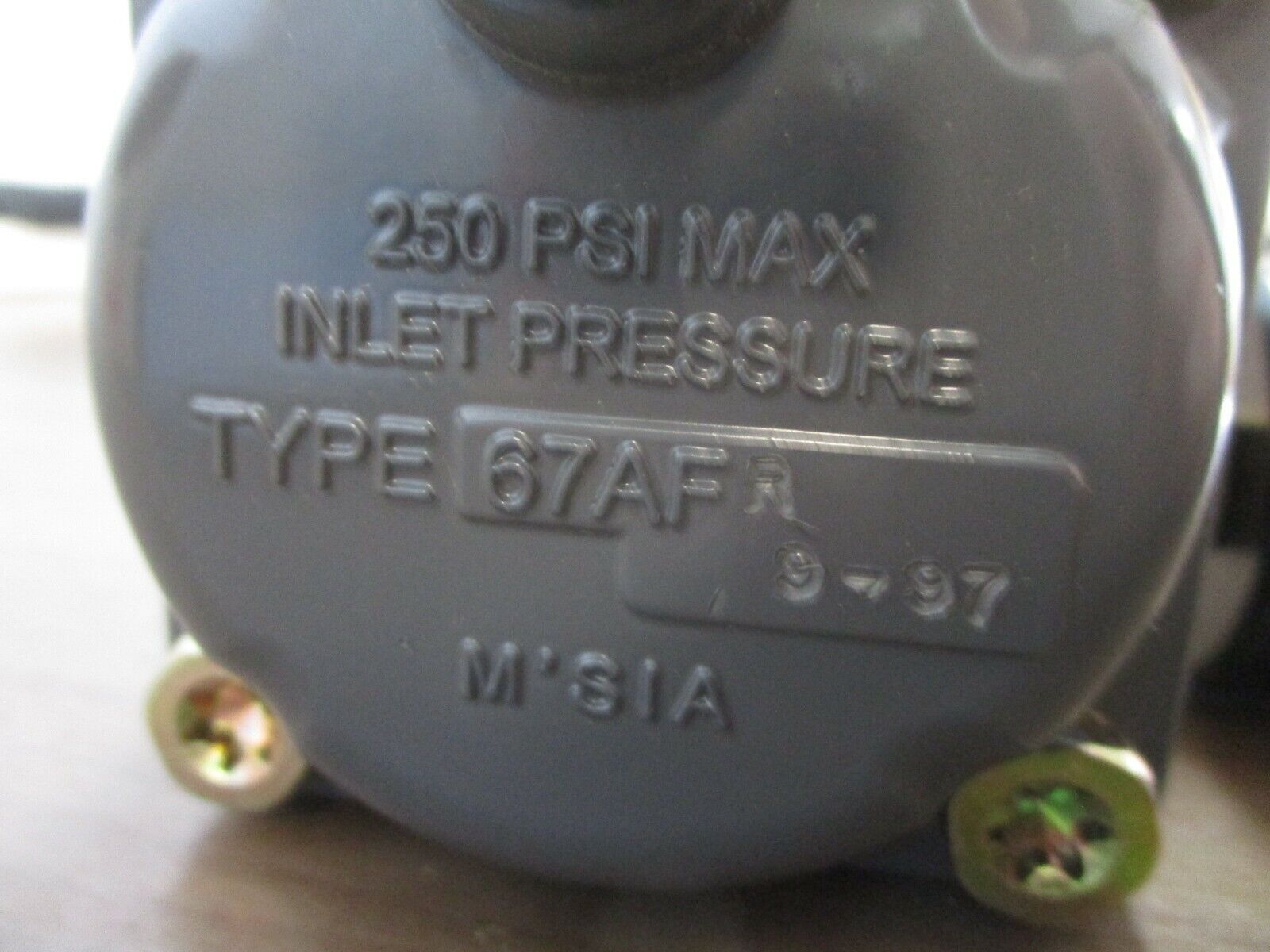 Fisher 67AFR Filter Regulator 67AFR-206/V1/VP1 New Surplus