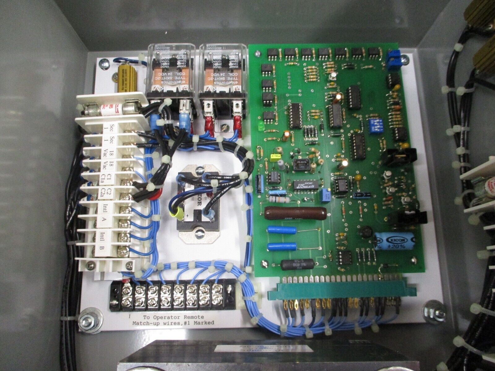 Magna-Flux Chuck Control MF-CC-115-300 115VDC 300W Type 12, 13 Enclosure Used
