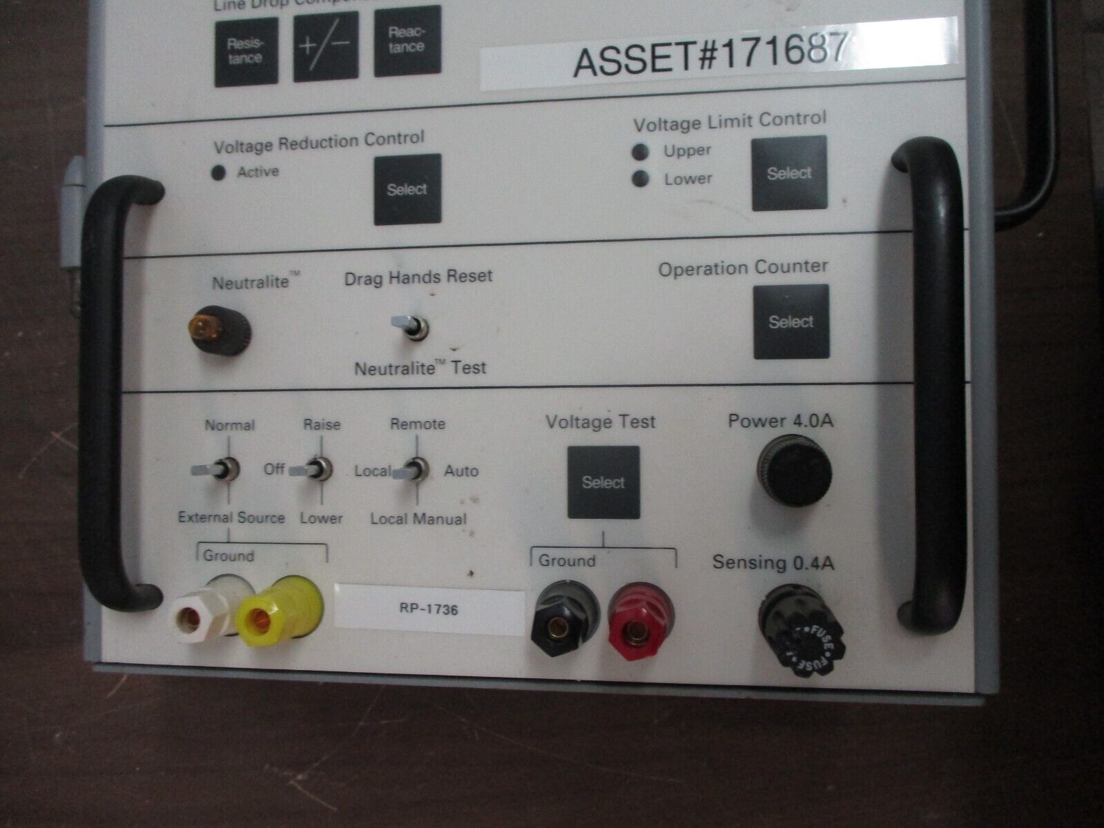 Siemens Voltage Regulator Control Panel C-60313 Used