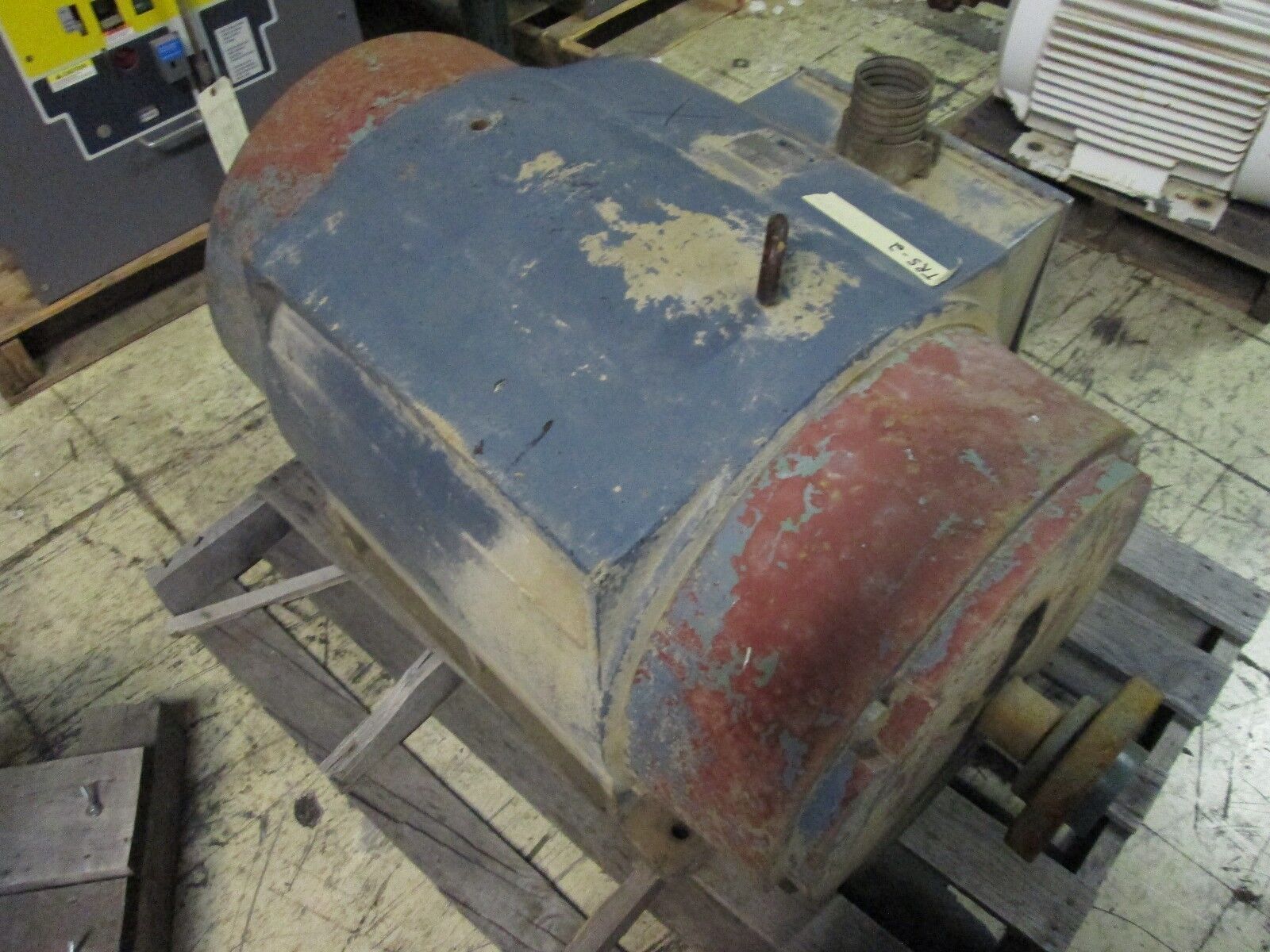 Westinghouse Motor TBDP 300HP 3600RPM 449TS Frame 460V 333A Used