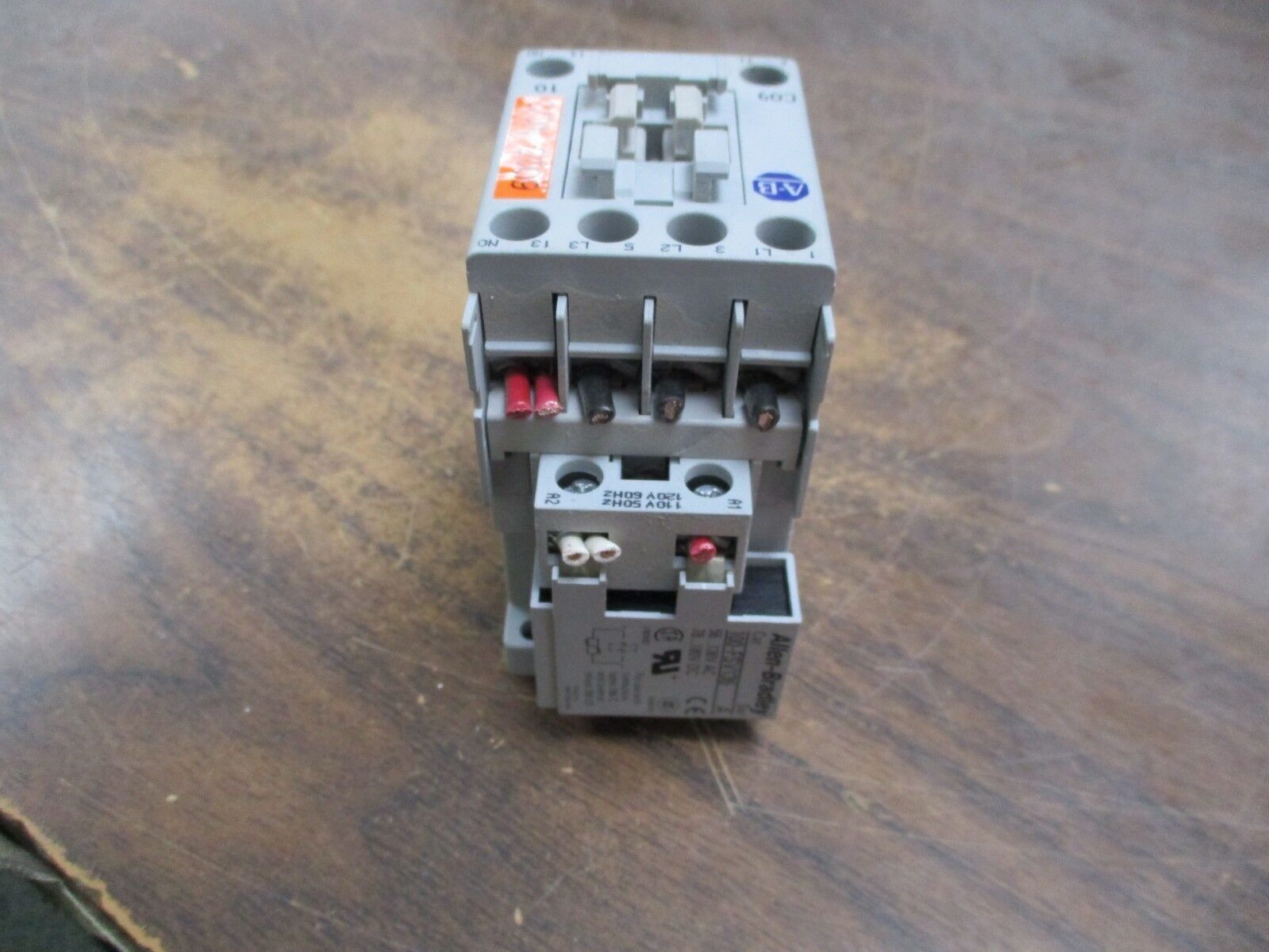 Allen-Bradley Contactor 100-C09*10 25A 120V Coil w/ Surge Suppressor Used