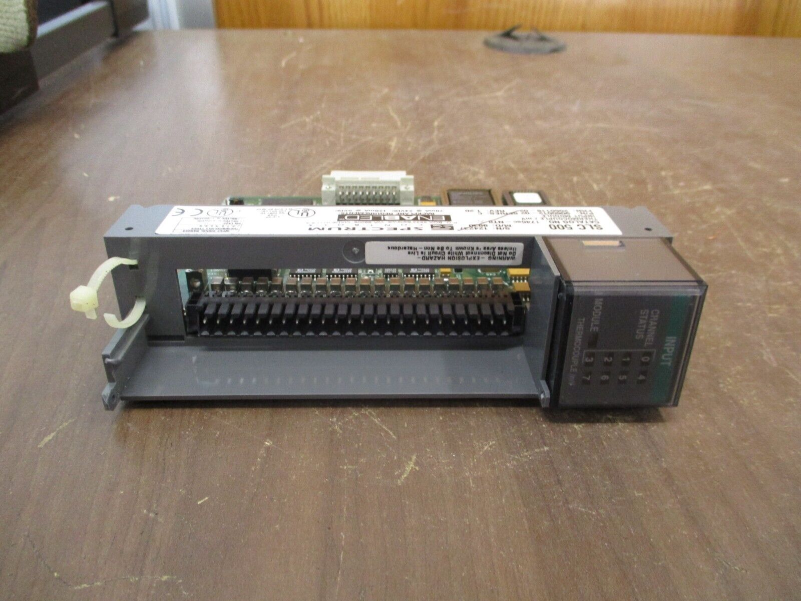 Spectrum Controls SLC 500 Thermocouple / mV Input Module 1746SC-NT8 Used