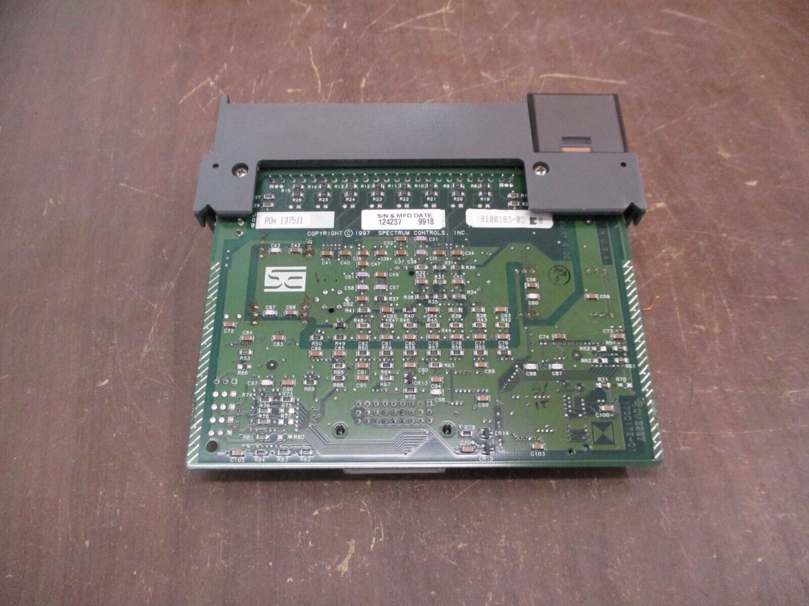 Spectrum Controls SLC 500 Thermocouple / mV Input Module 1746SC-NT8 Used