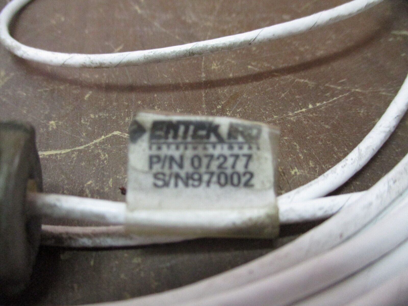 Entek IRD Cable 07277 Used