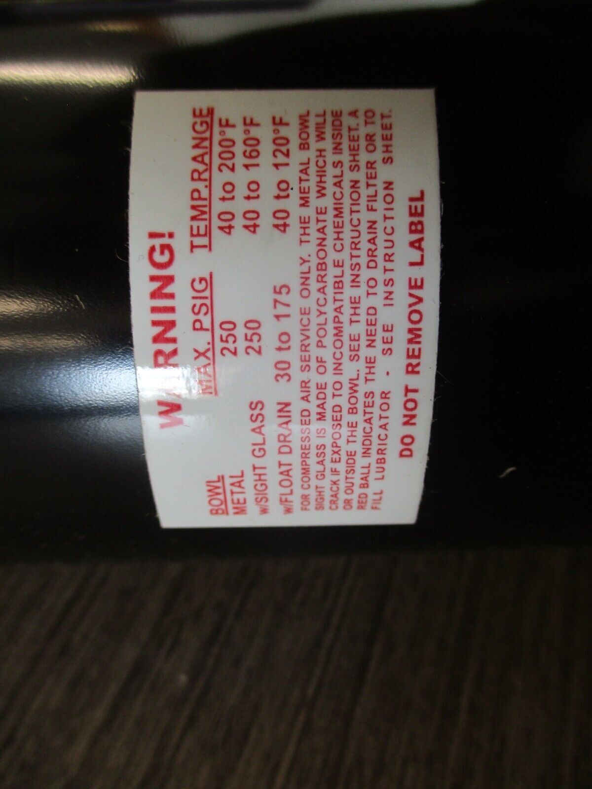 Arrow Pneumatics Arrowfog Lubricator L384W 20oz 1/2" New Surplus