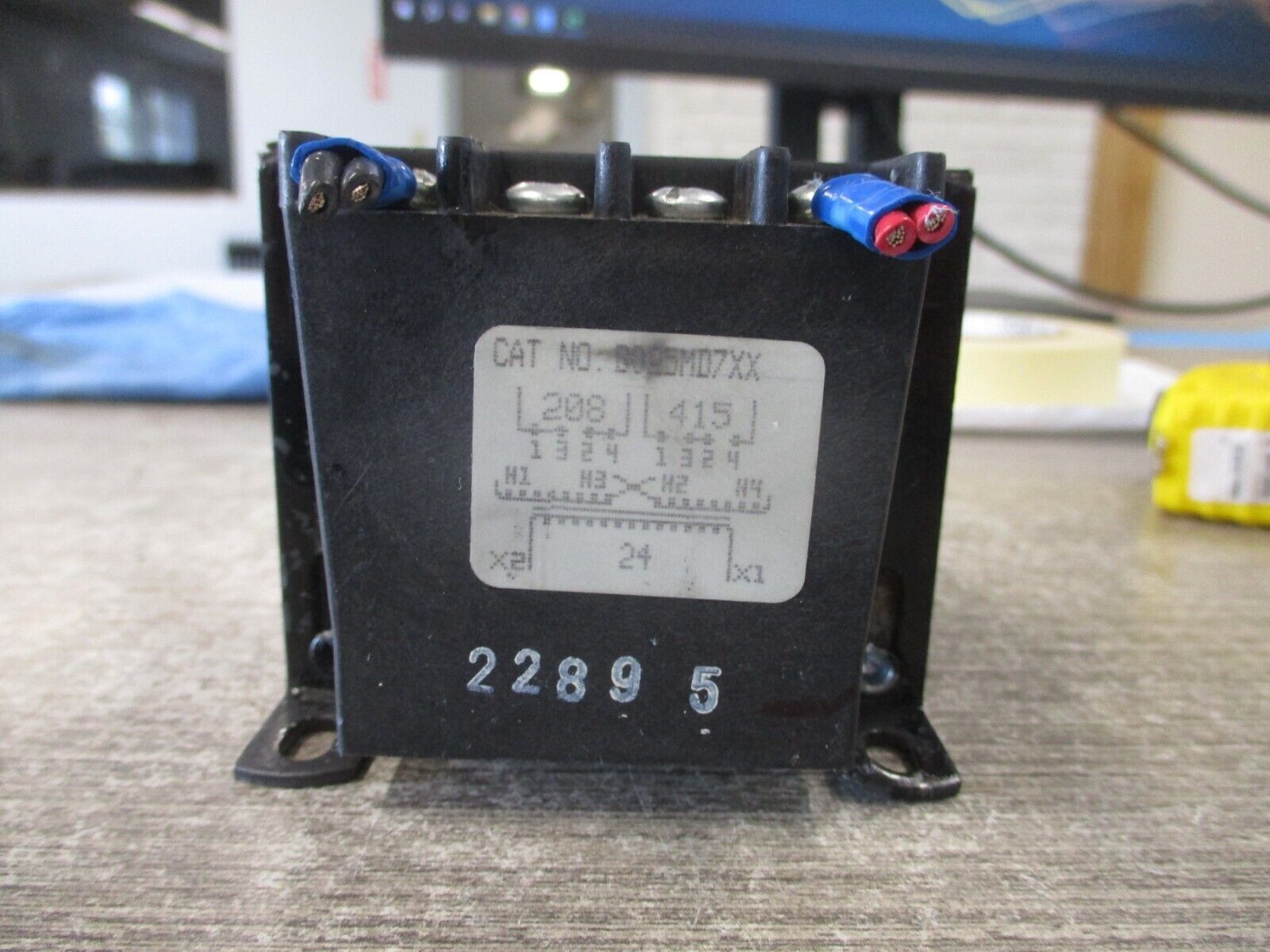 Micron Impervitran Control Transformer 0.025 KVA Pri: 208/415V Sec: 24V 50/60 Hz