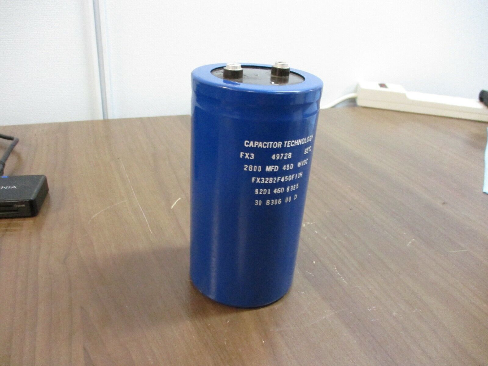 Capacitor Technology Capacitor 30-8306-00-D 2800MFD 450VDC Used