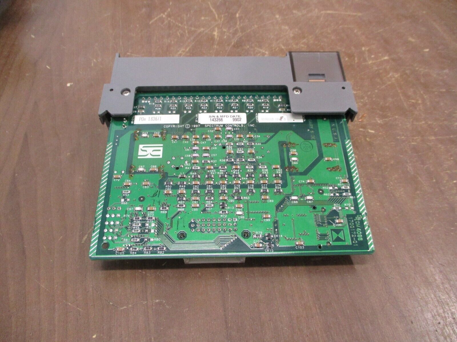 Spectrum Controls SLC 500 Thermocouple / mV Input Module 1746sc-NT8 Ser. C Used