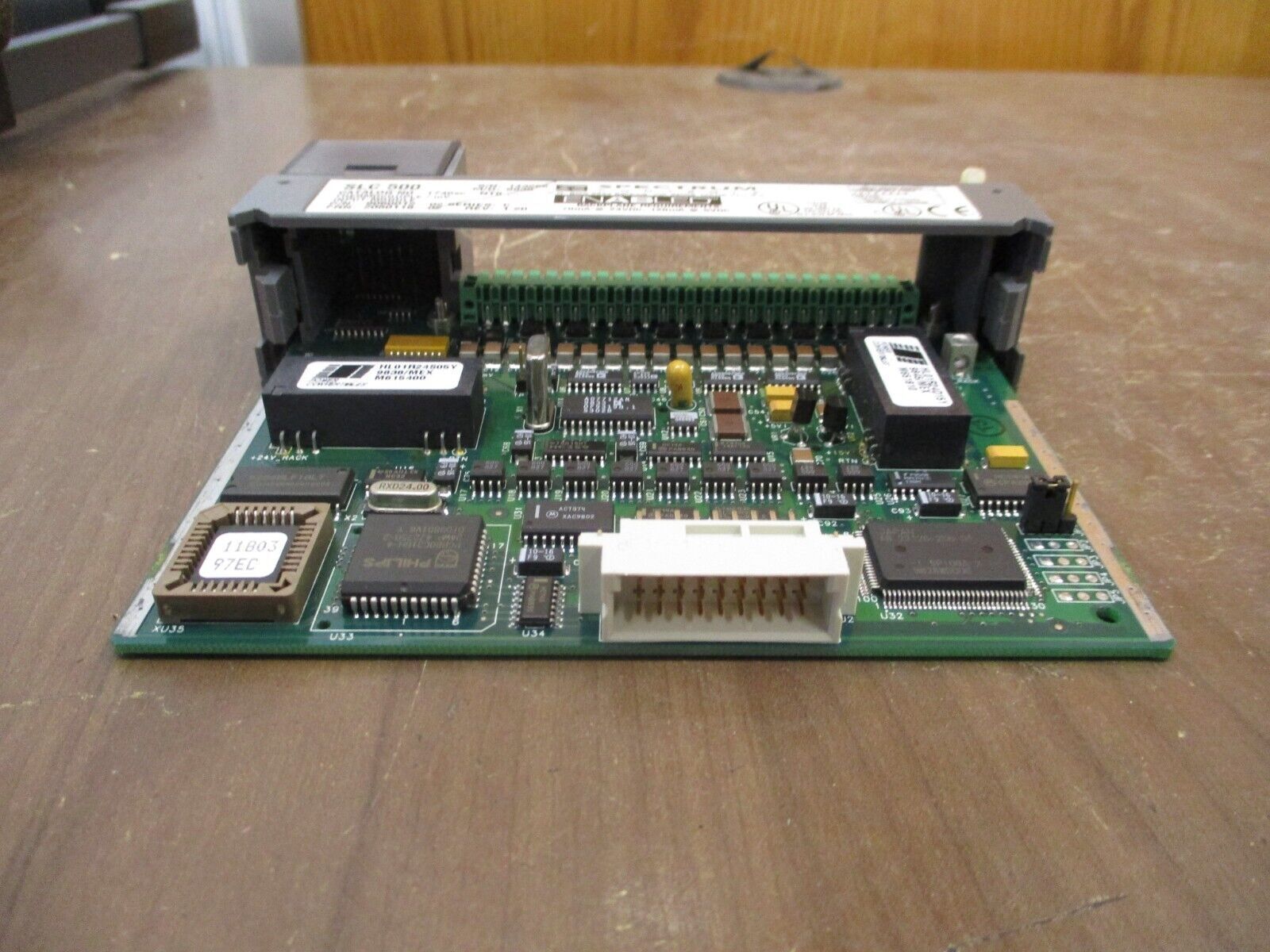 Spectrum Controls SLC 500 Thermocouple / mV Input Module 1746sc-NT8 Ser. C Used