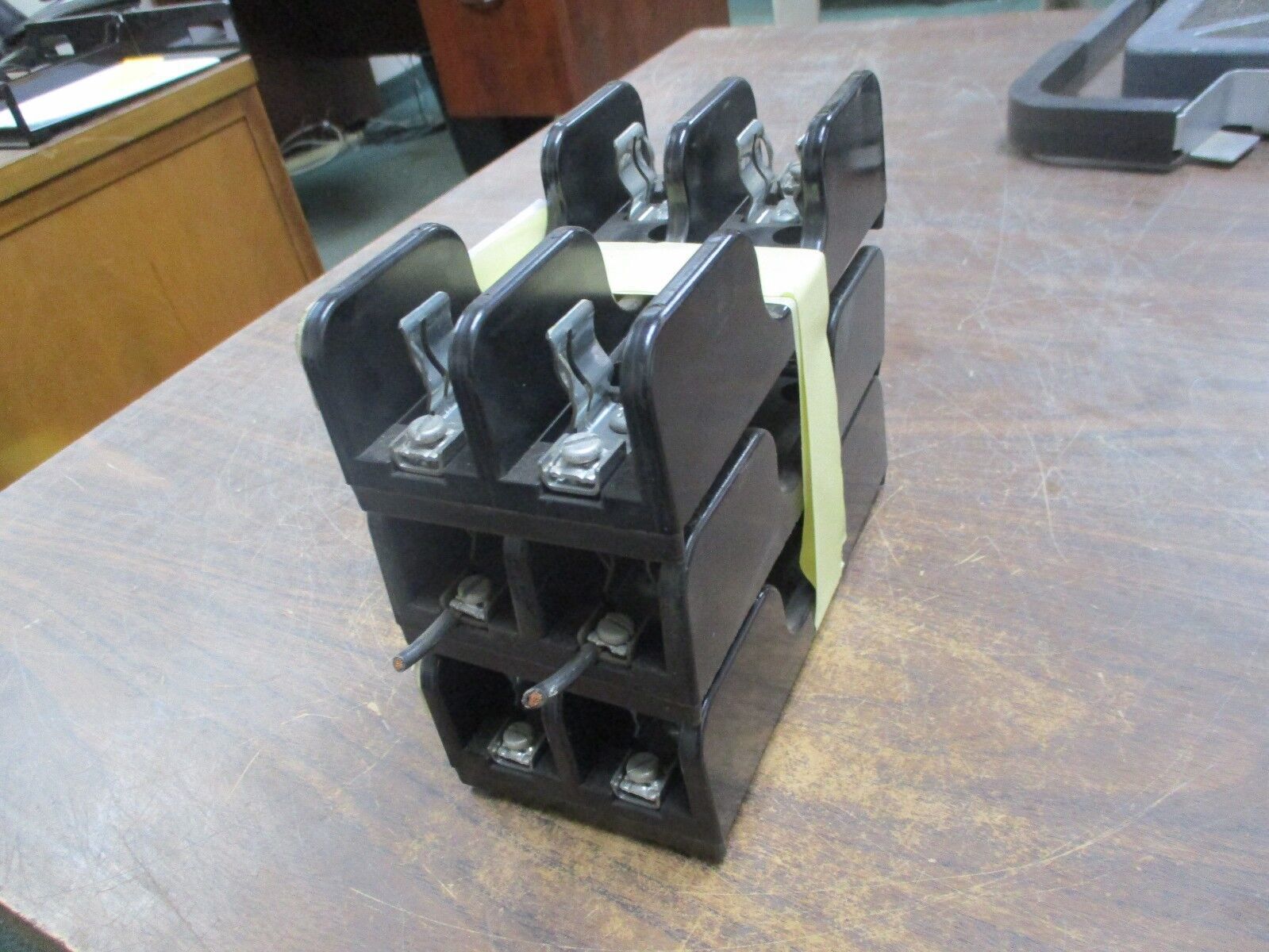 Gould Fuse Block 60322 30A 600V 2P *Lot of 3* Used
