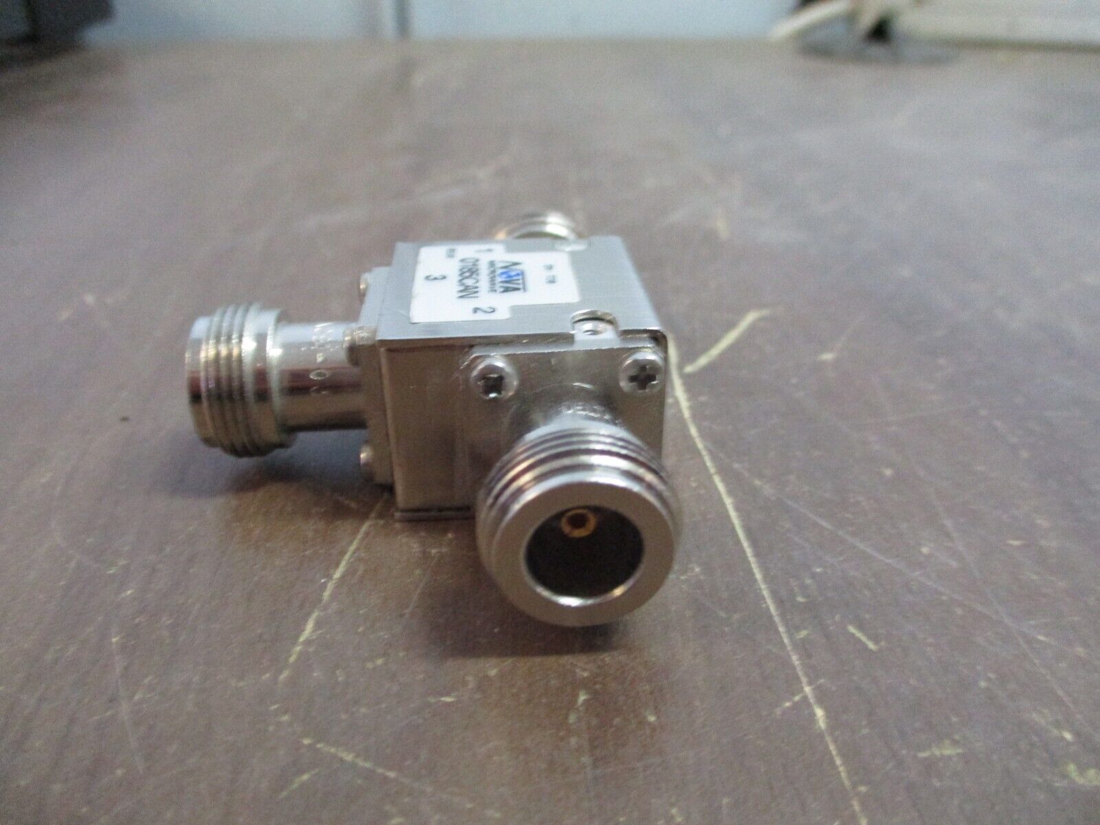 Nova Microwave Isolator 0185CAN Used