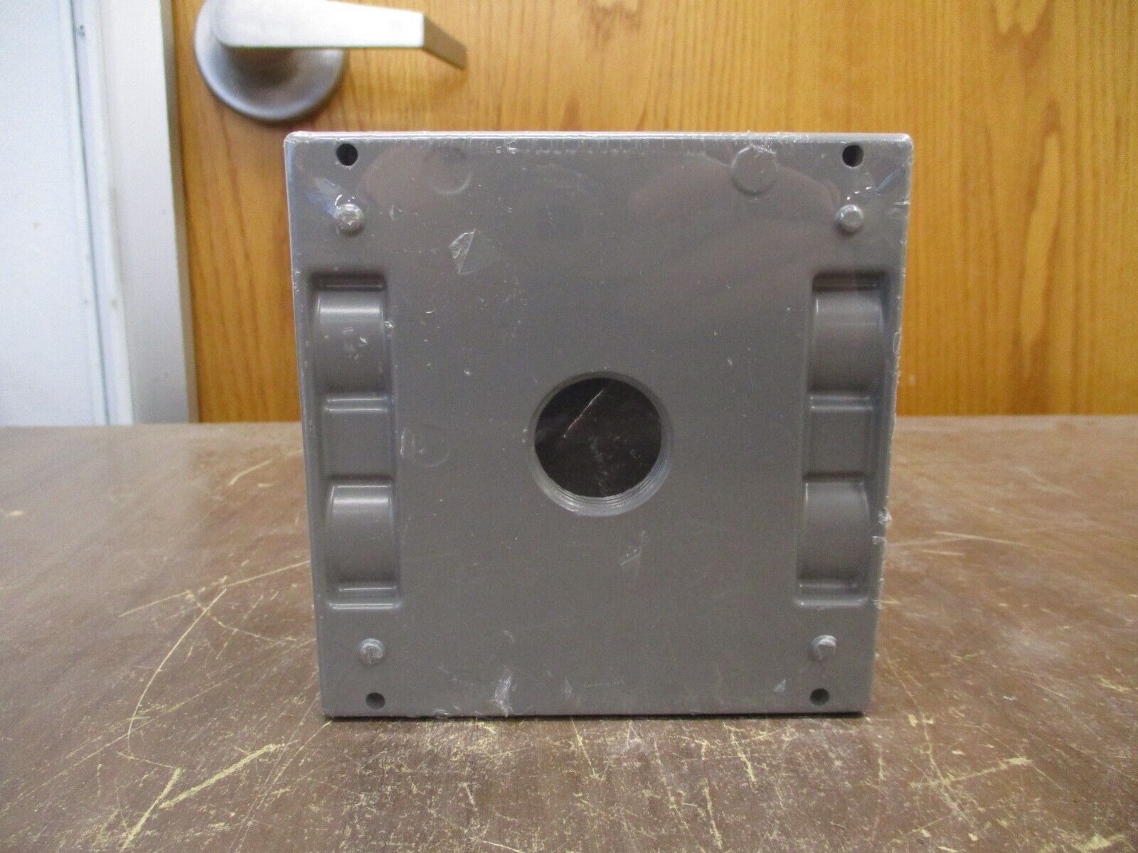 Red Dot Wet Location Outlet Box 2IHD5-2 3/4" Five Hole Two Gang New Surplus