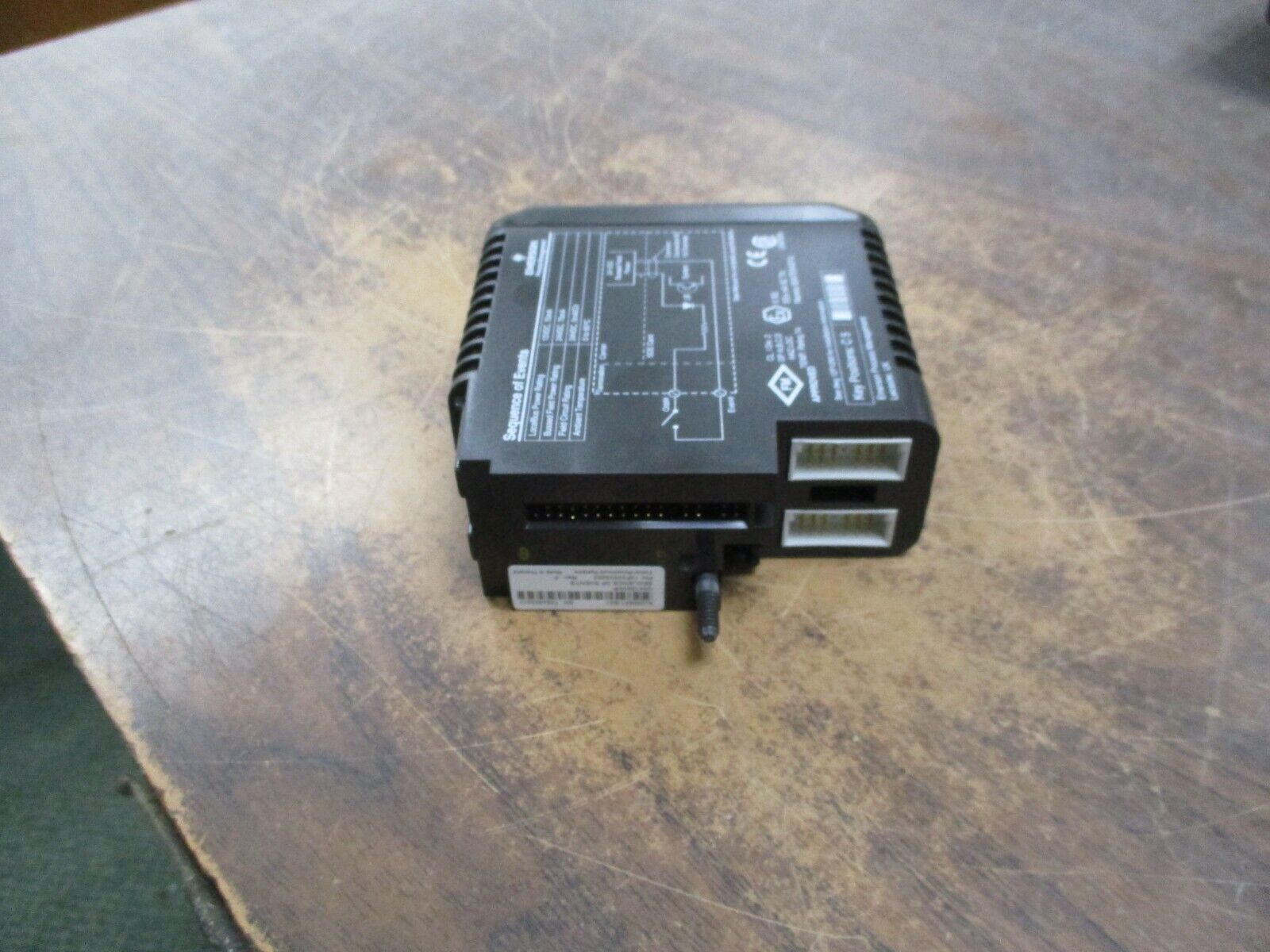 Emerson KJ3008X1-BA1 Sequence of Events Module 12P2293X052 Rev. F Used